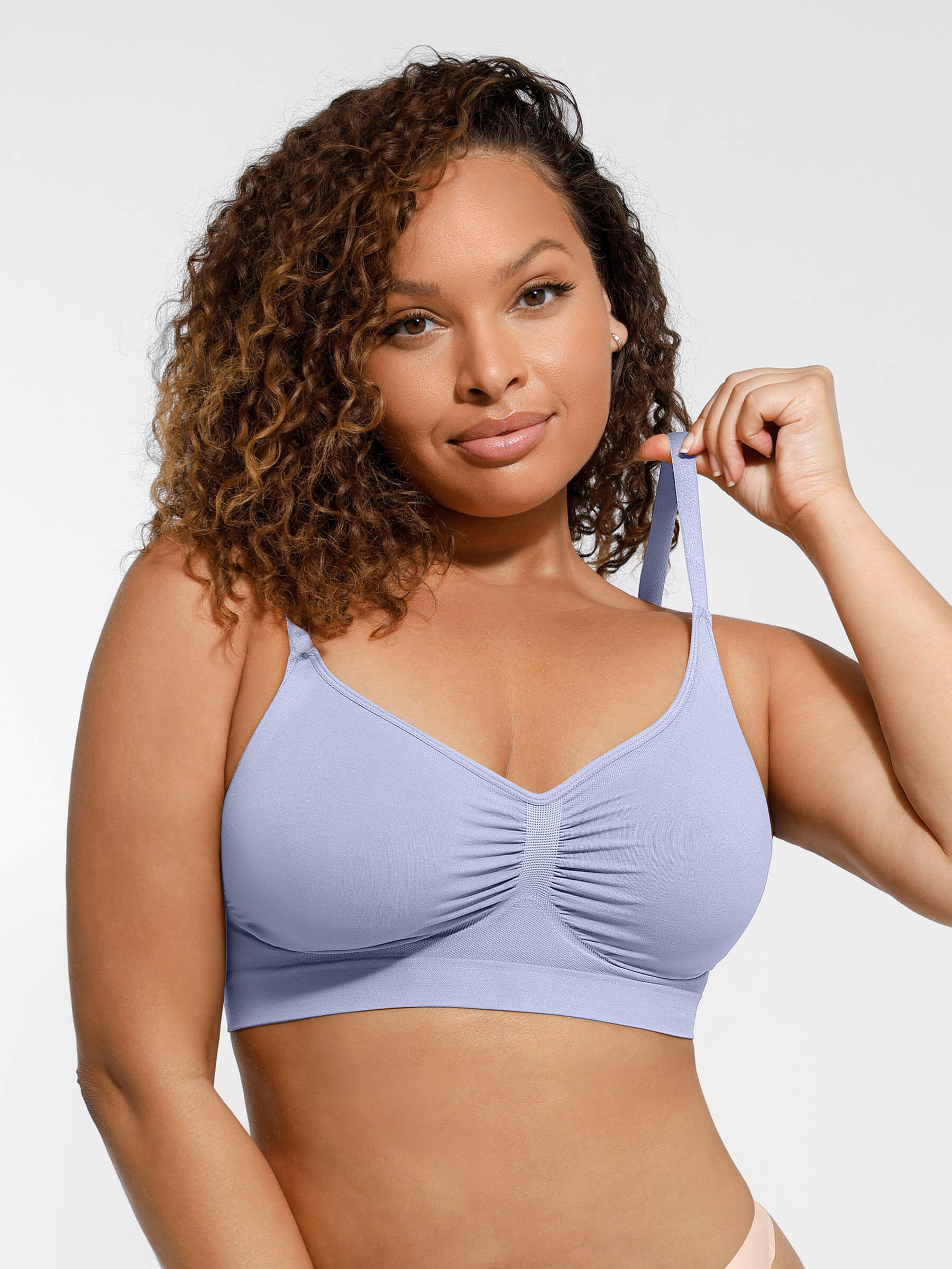 HeyCurve| Everyday Wireless Bra Unlined Soft Bra