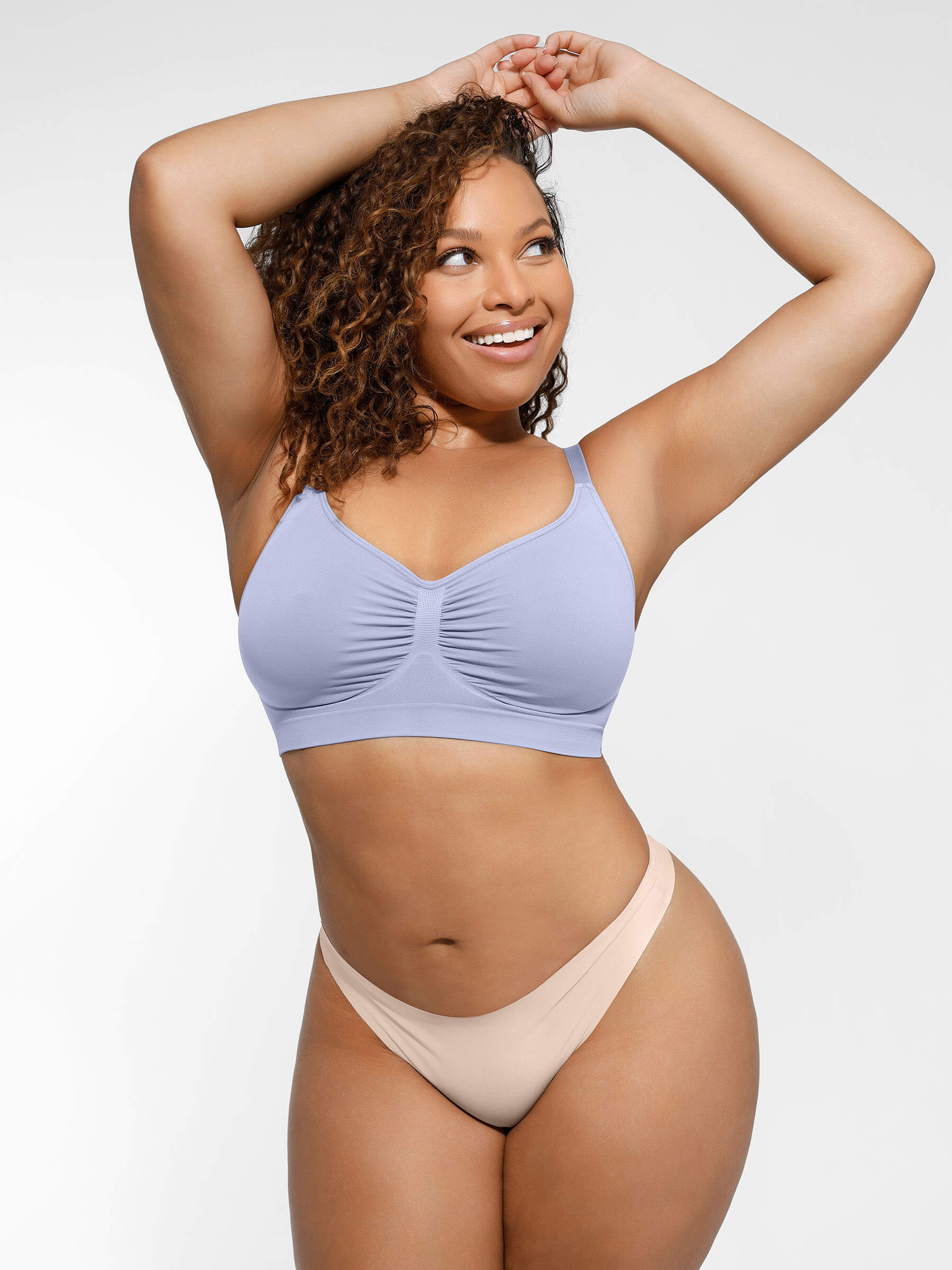 HeyCurve| Everyday Wireless Bra Unlined Soft Bra