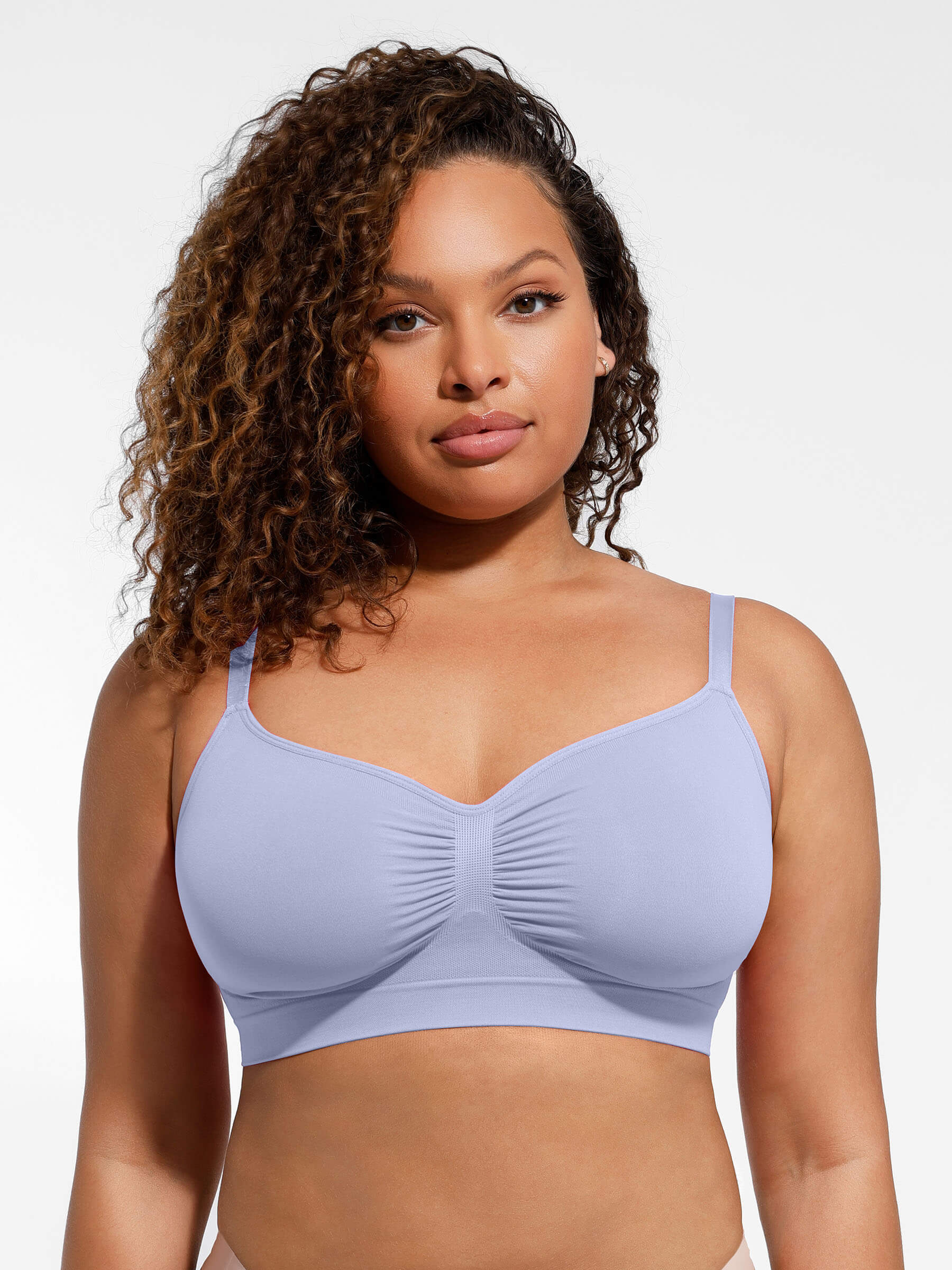 HeyCurve| Everyday Wireless Bra Unlined Soft Bra