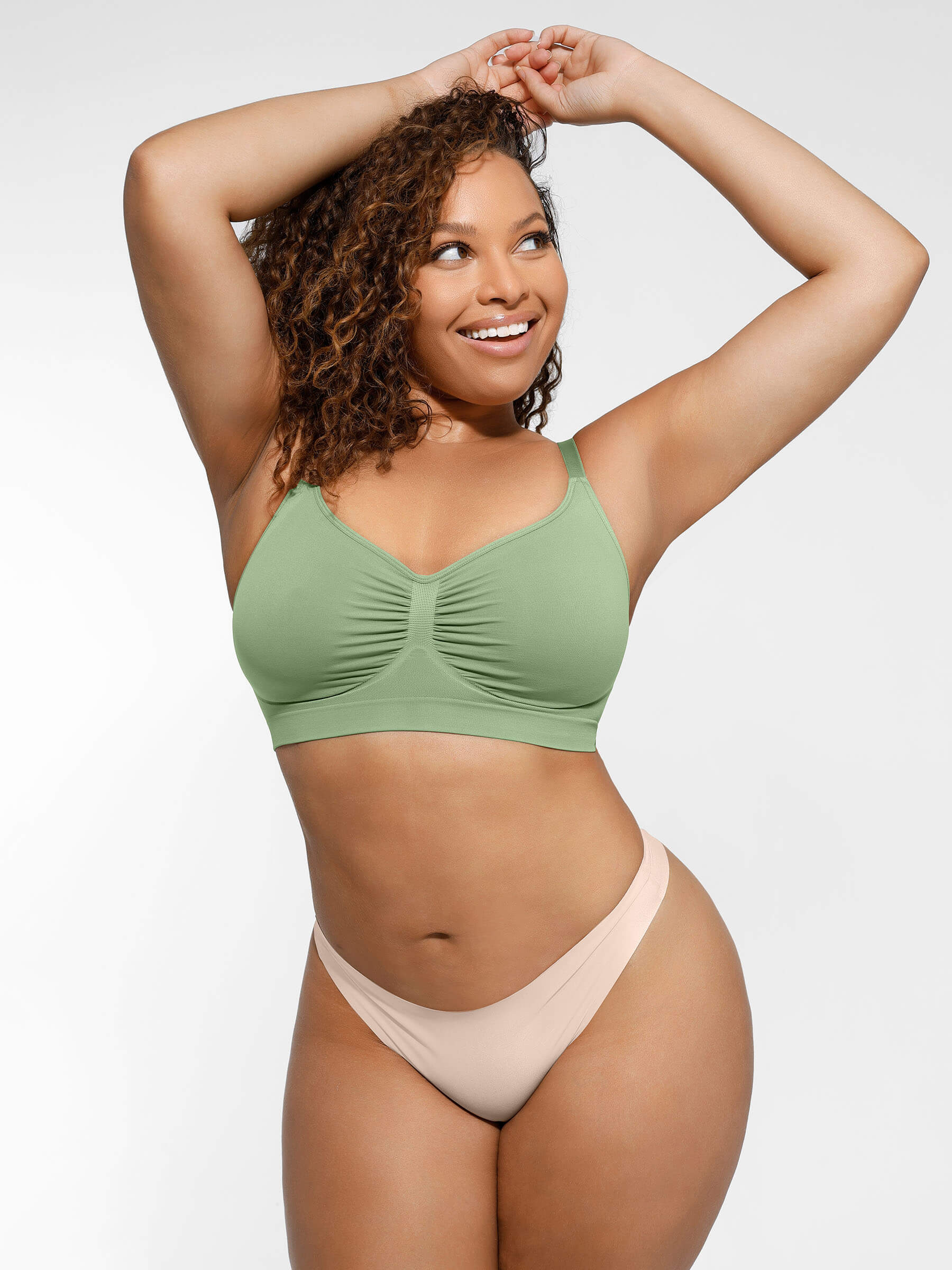 HeyCurve| Everyday Wireless Bra Unlined Soft Bra
