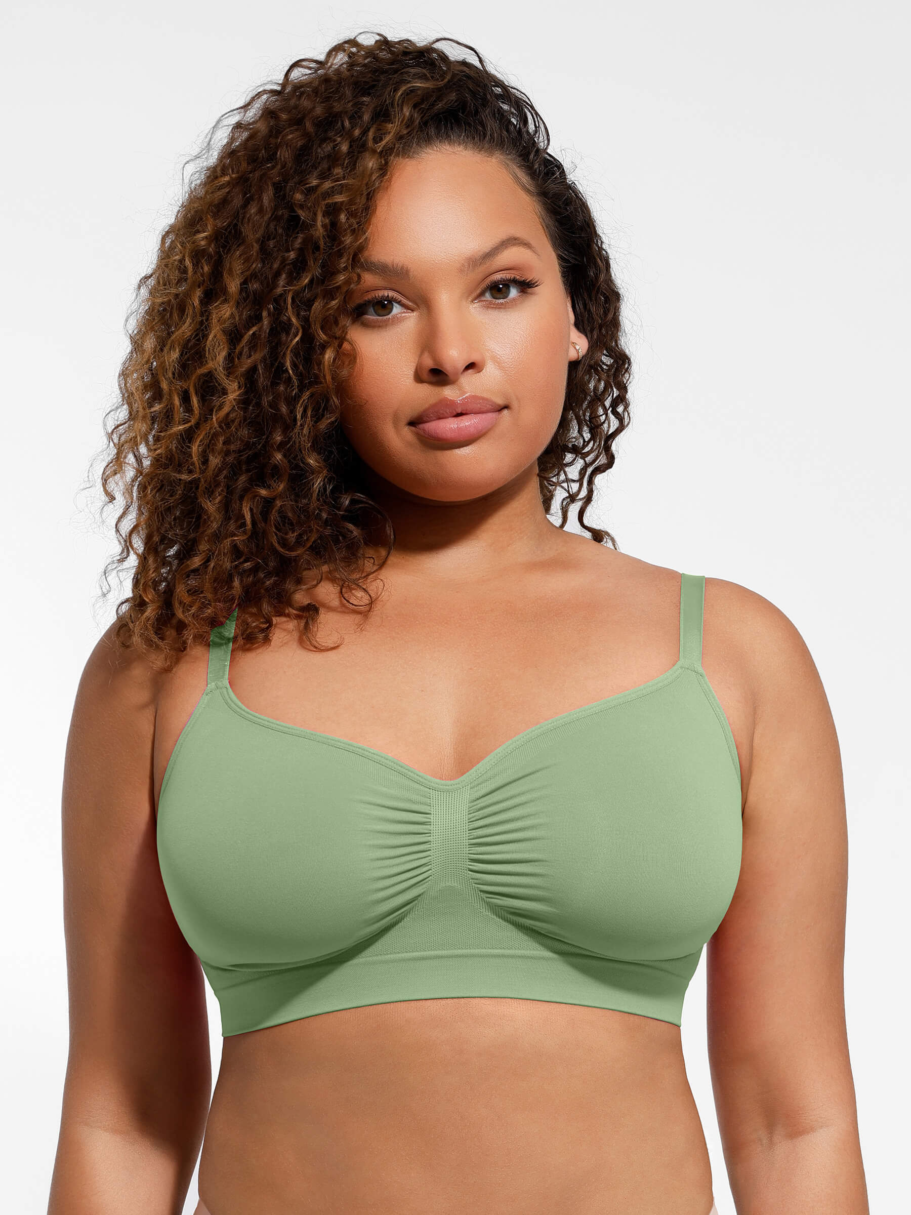 HeyCurve| Everyday Wireless Bra Unlined Soft Bra