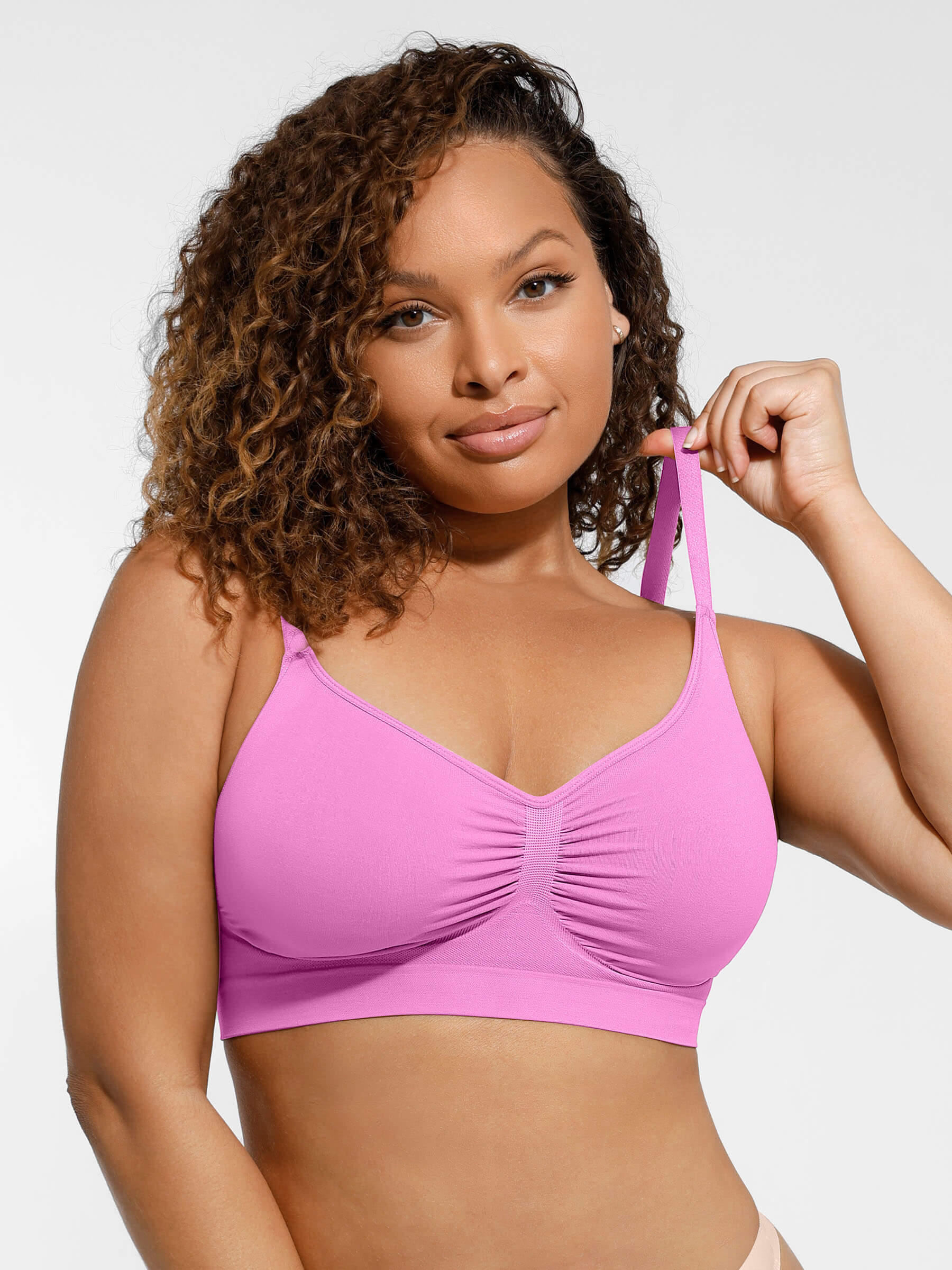 HeyCurve| Everyday Wireless Bra Unlined Soft Bra