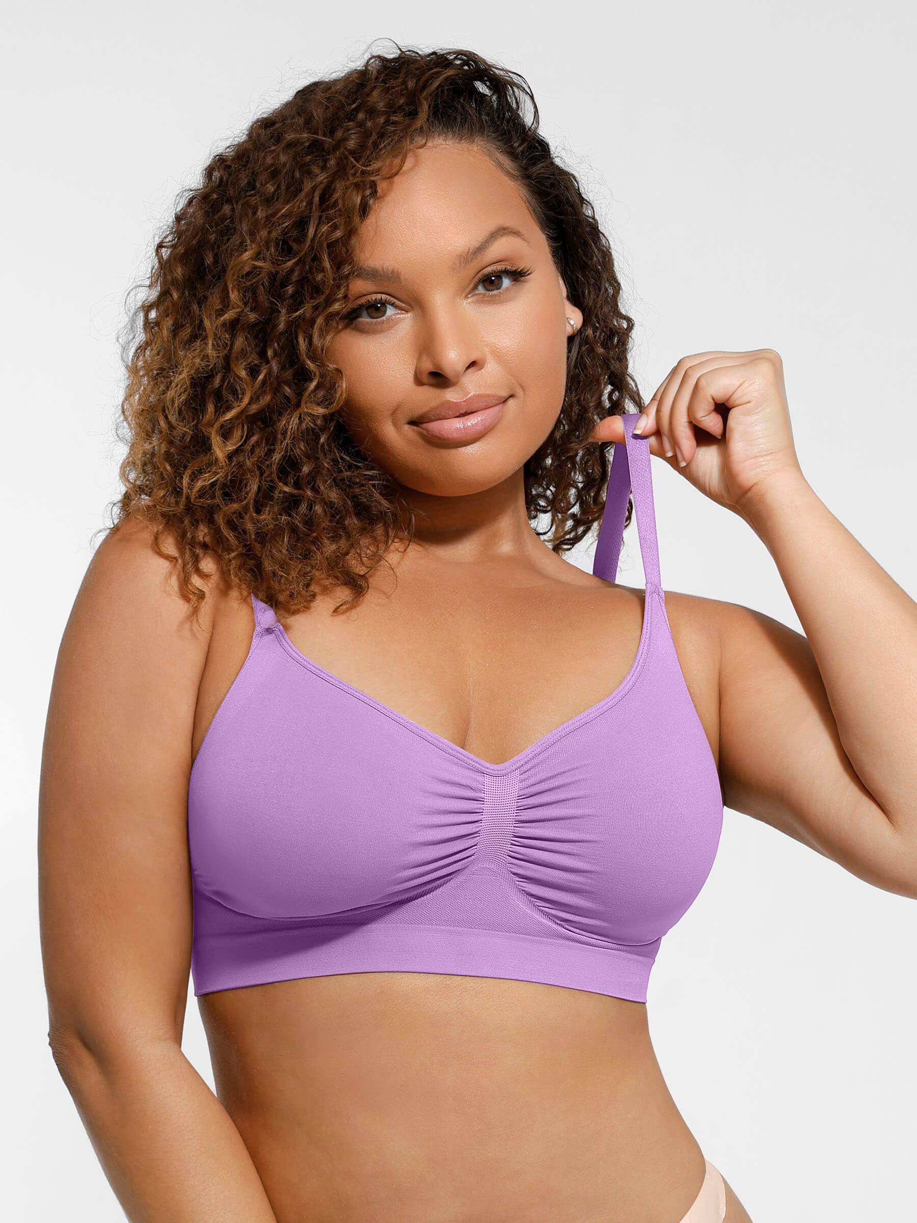 HeyCurve| Everyday Wireless Bra Unlined Soft Bra