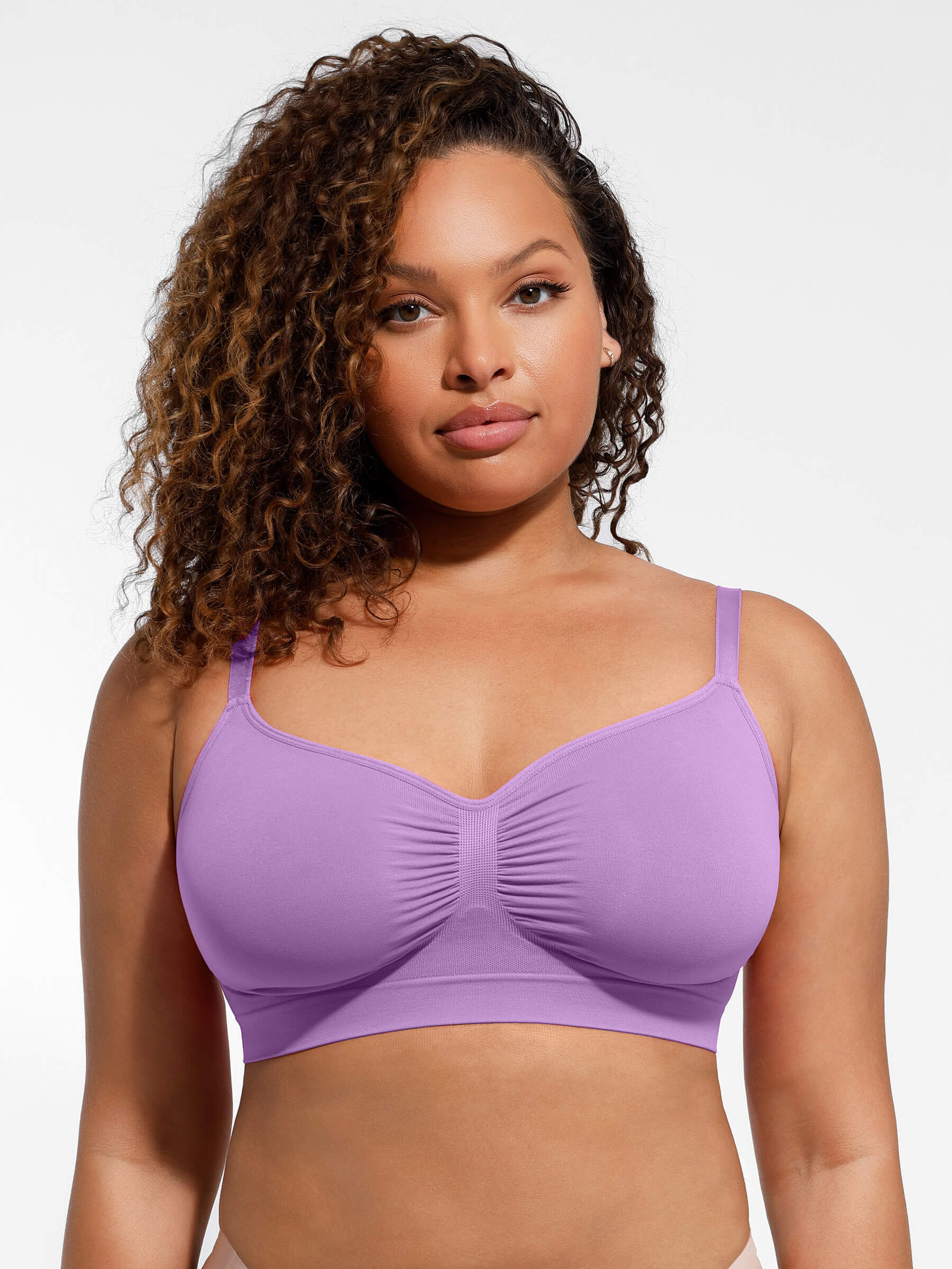 HeyCurve| Everyday Wireless Bra Unlined Soft Bra