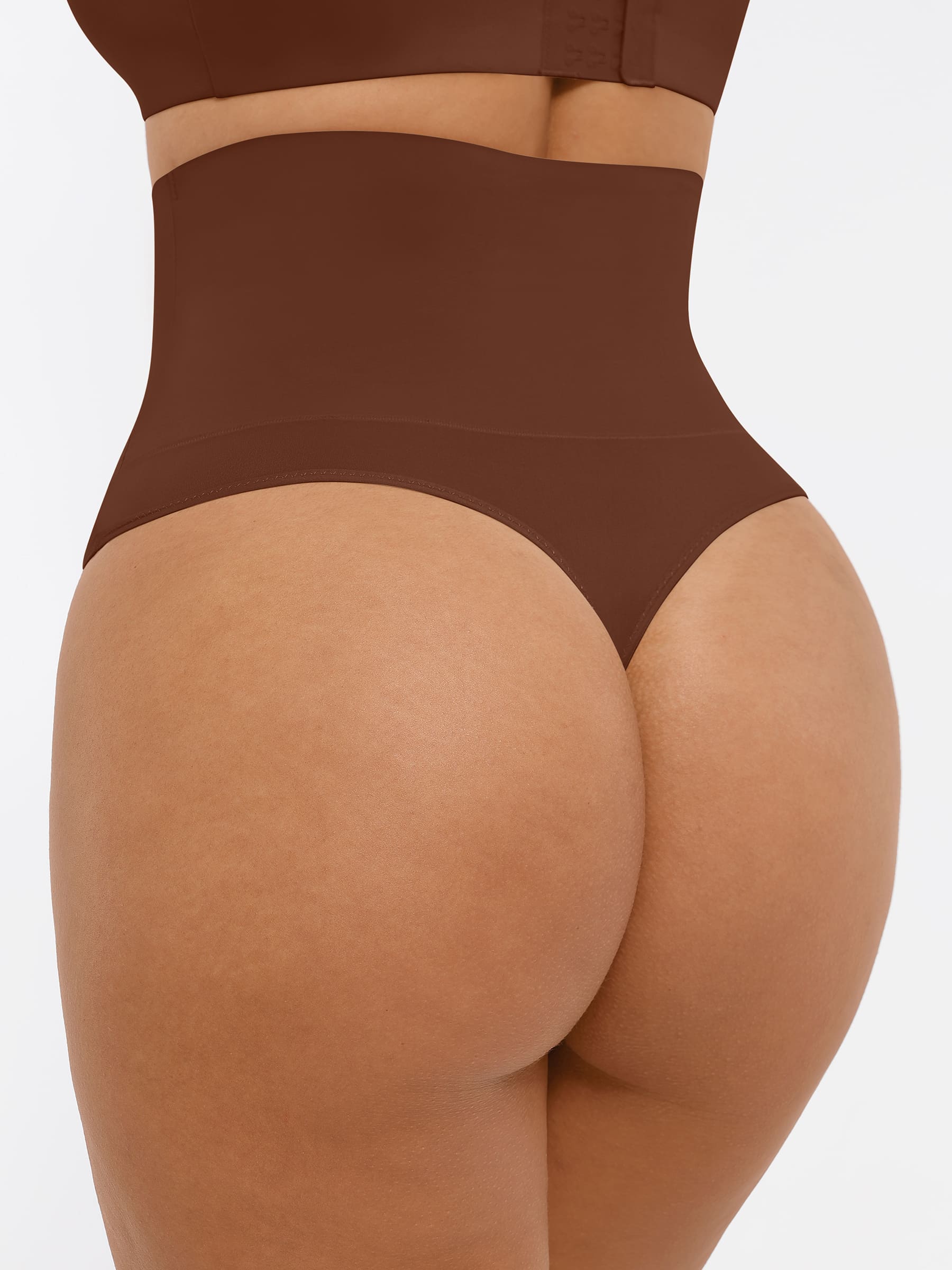 HeyCurve| Mid-Waisted Thong Tummy Control Shaper Panties