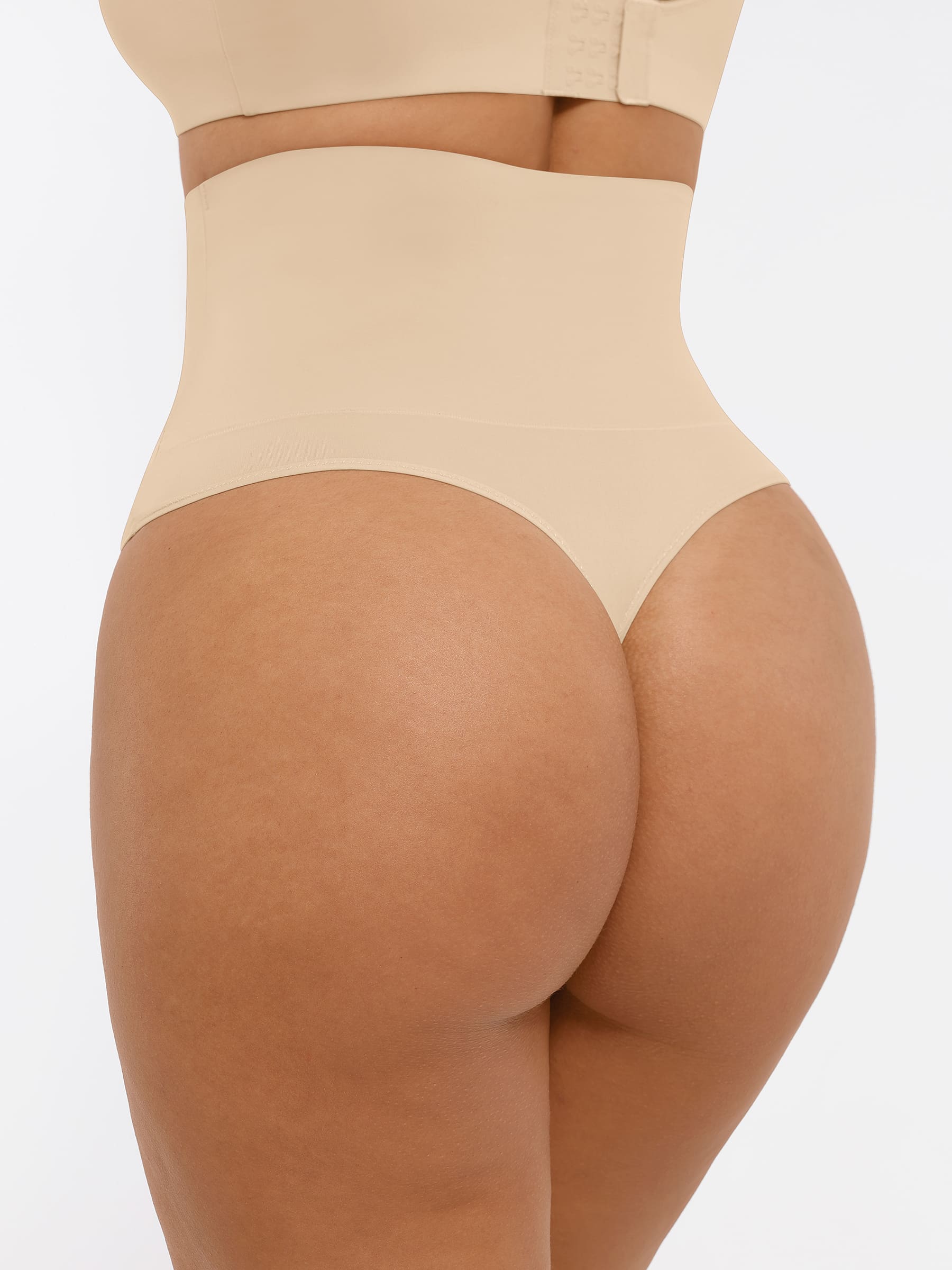 HeyCurve| Mid-Waisted Thong Tummy Control Shaper Panties