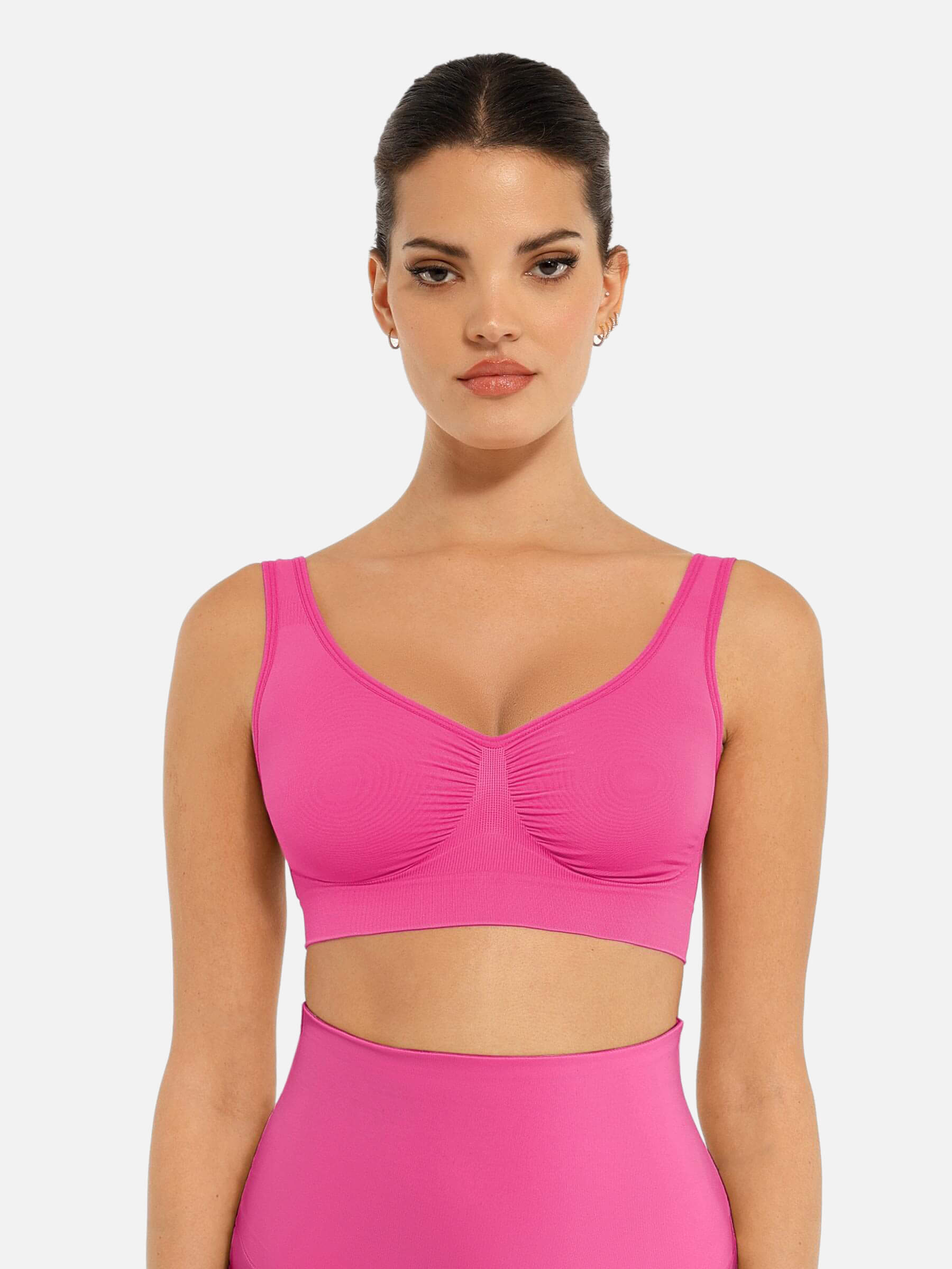 HeyCurve| No Underwire Wide Straps Everyday Bra