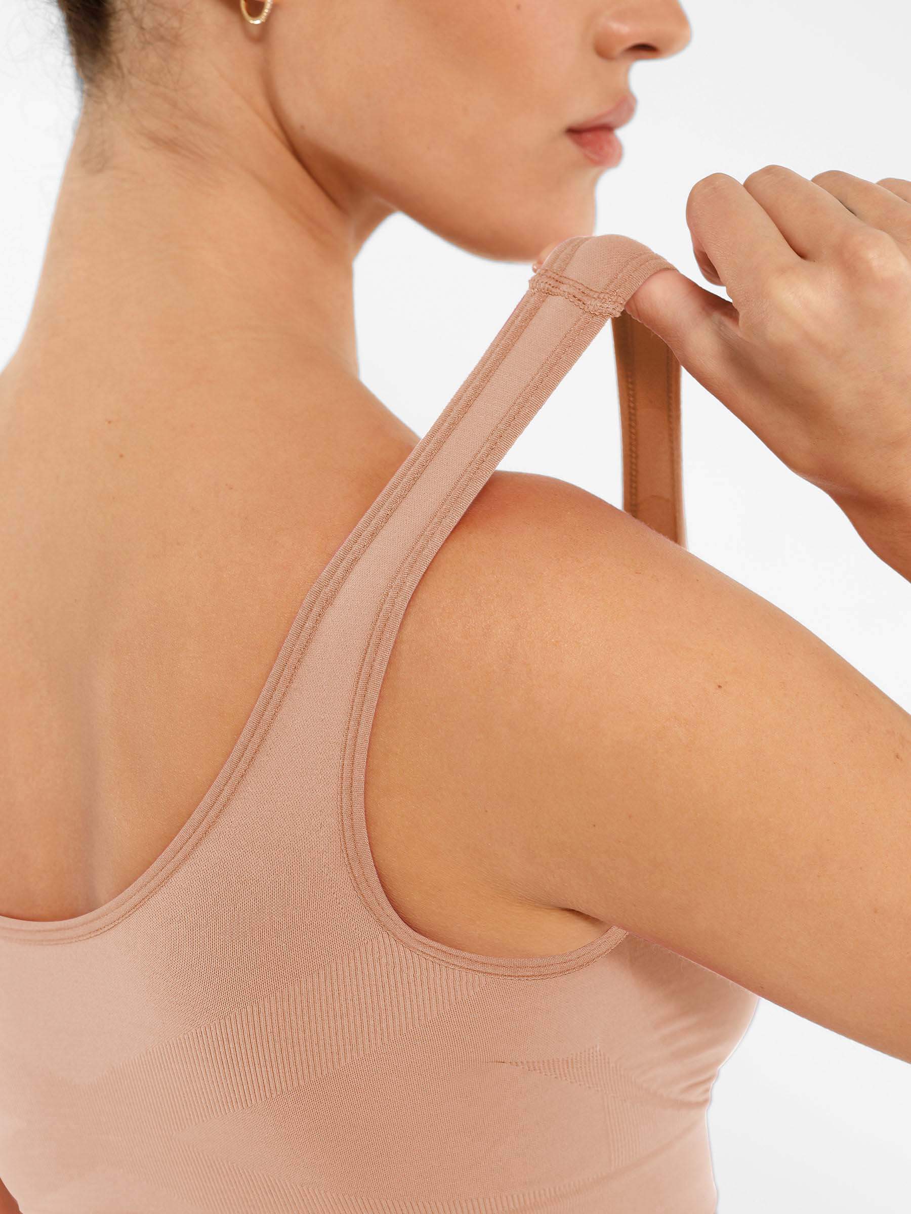 HeyCurve| No Underwire Wide Straps Everyday Bra