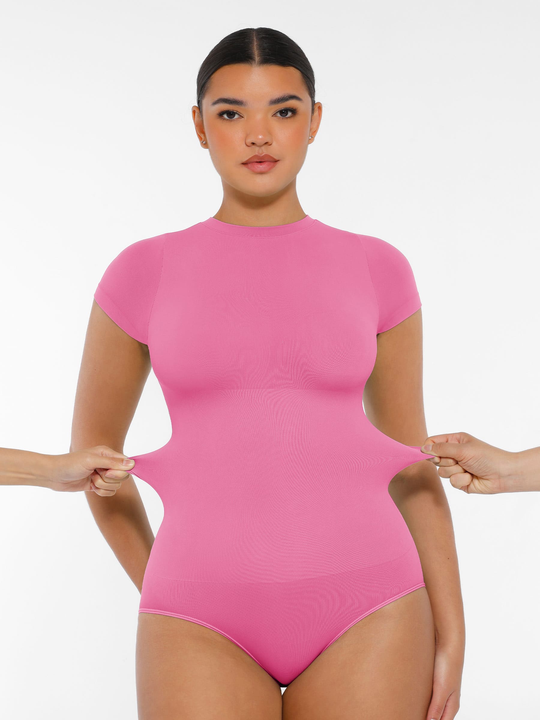 Hej Curve| Sömlösa Slim Tank Bodysuits Outfits för Utegång