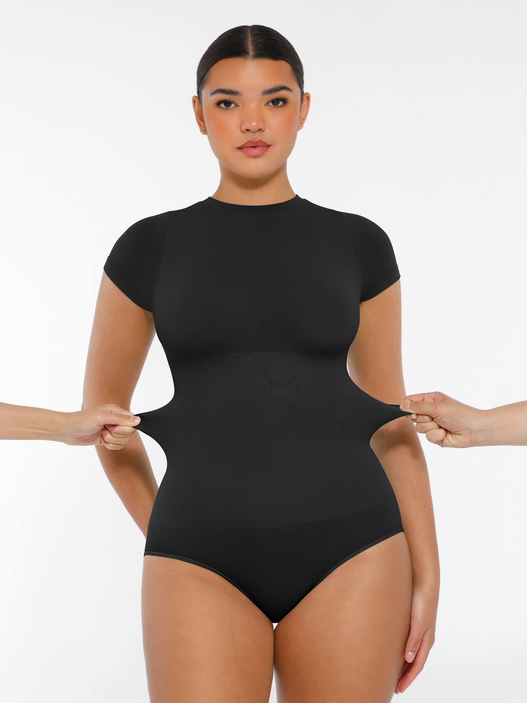 Hej Curve| Sömlösa Slim Tank Bodysuits Outfits för Utegång