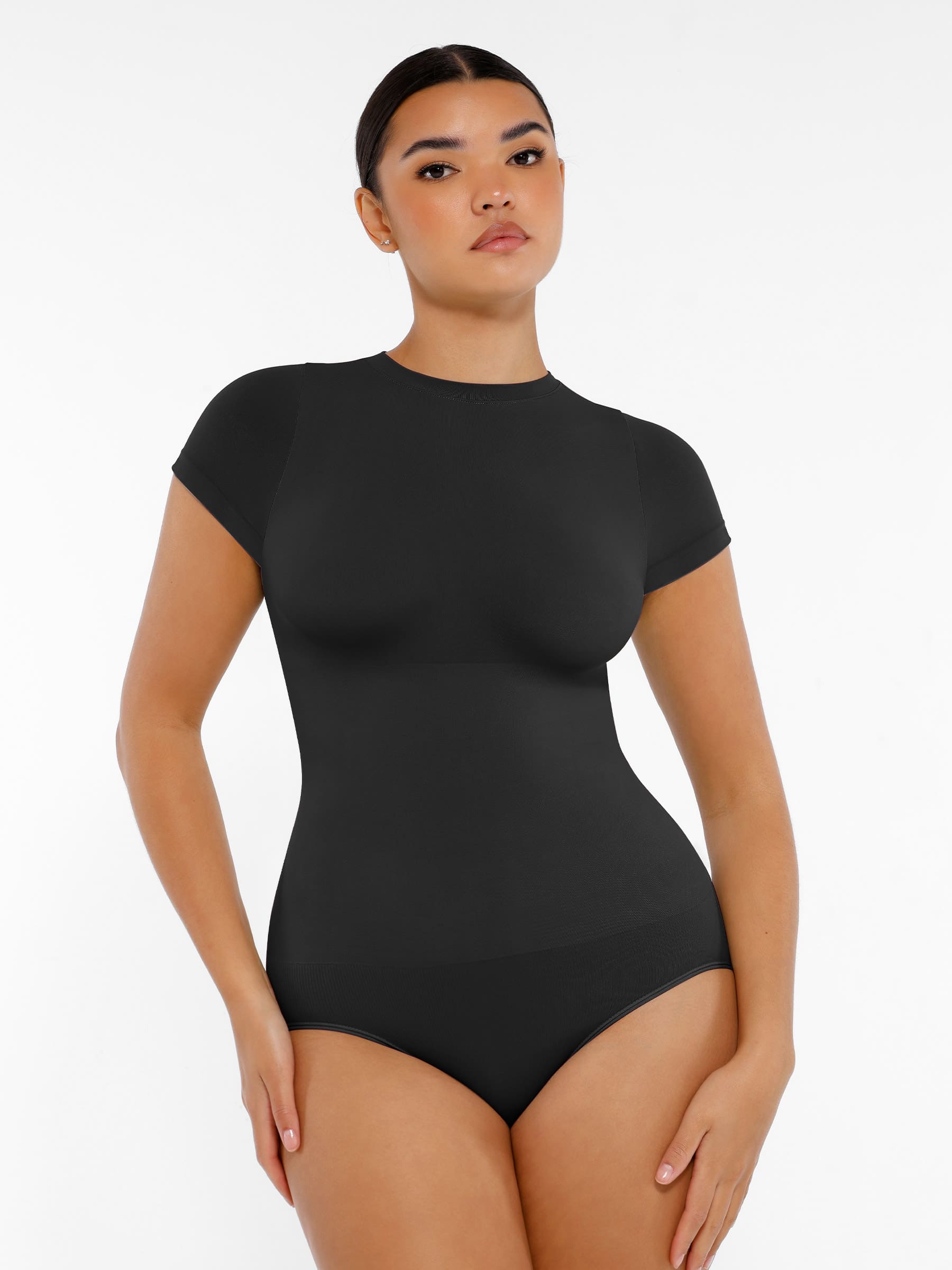 Hej Curve| Sömlösa Slim Tank Bodysuits Outfits för Utegång