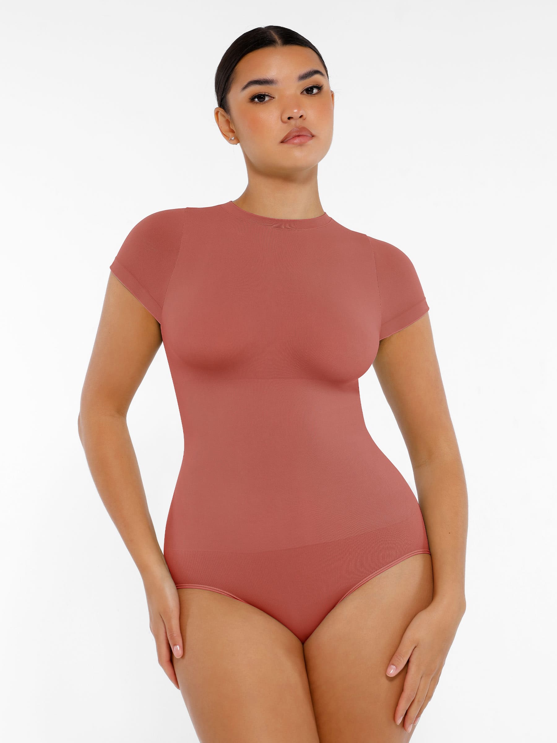Hej Curve| Sömlösa Slim Tank Bodysuits Outfits för Utegång