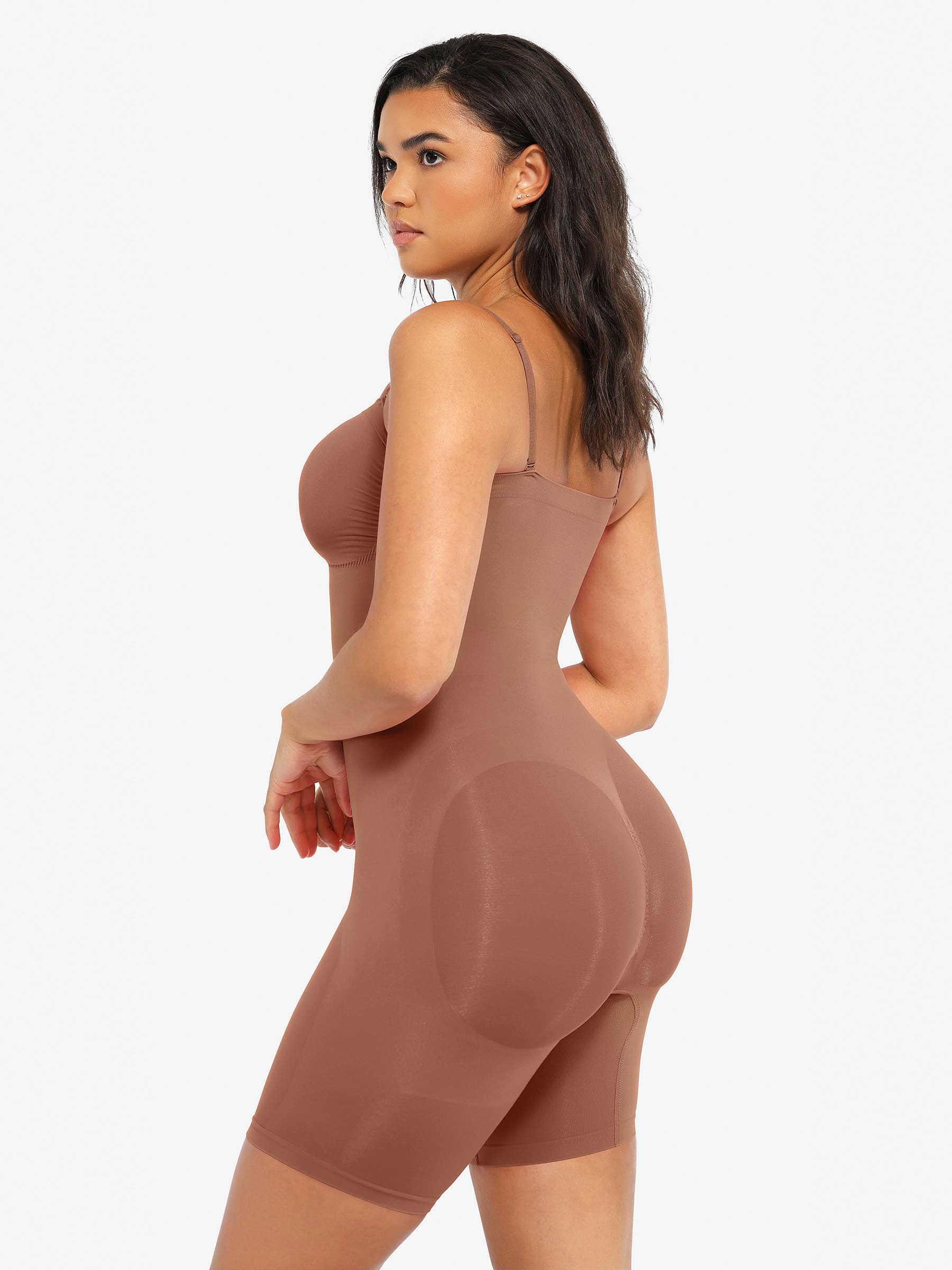 HeyCurve| Strapless Seamless Bodysuit with Removable Straps