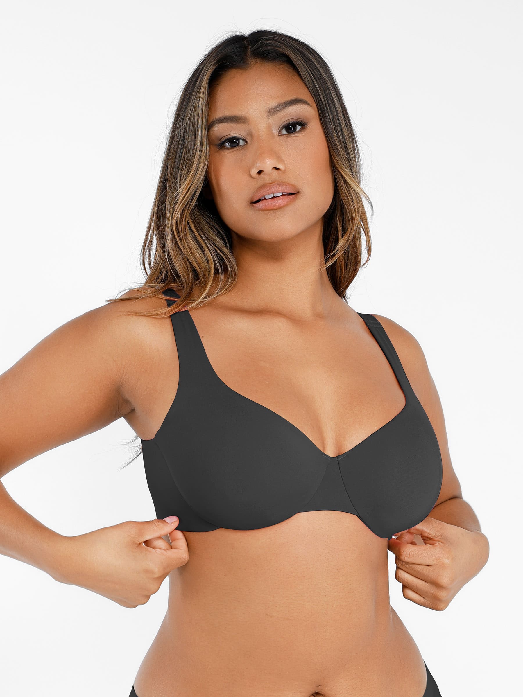 HeyCurve| Underwire Adjustable Deep V-neck Bra