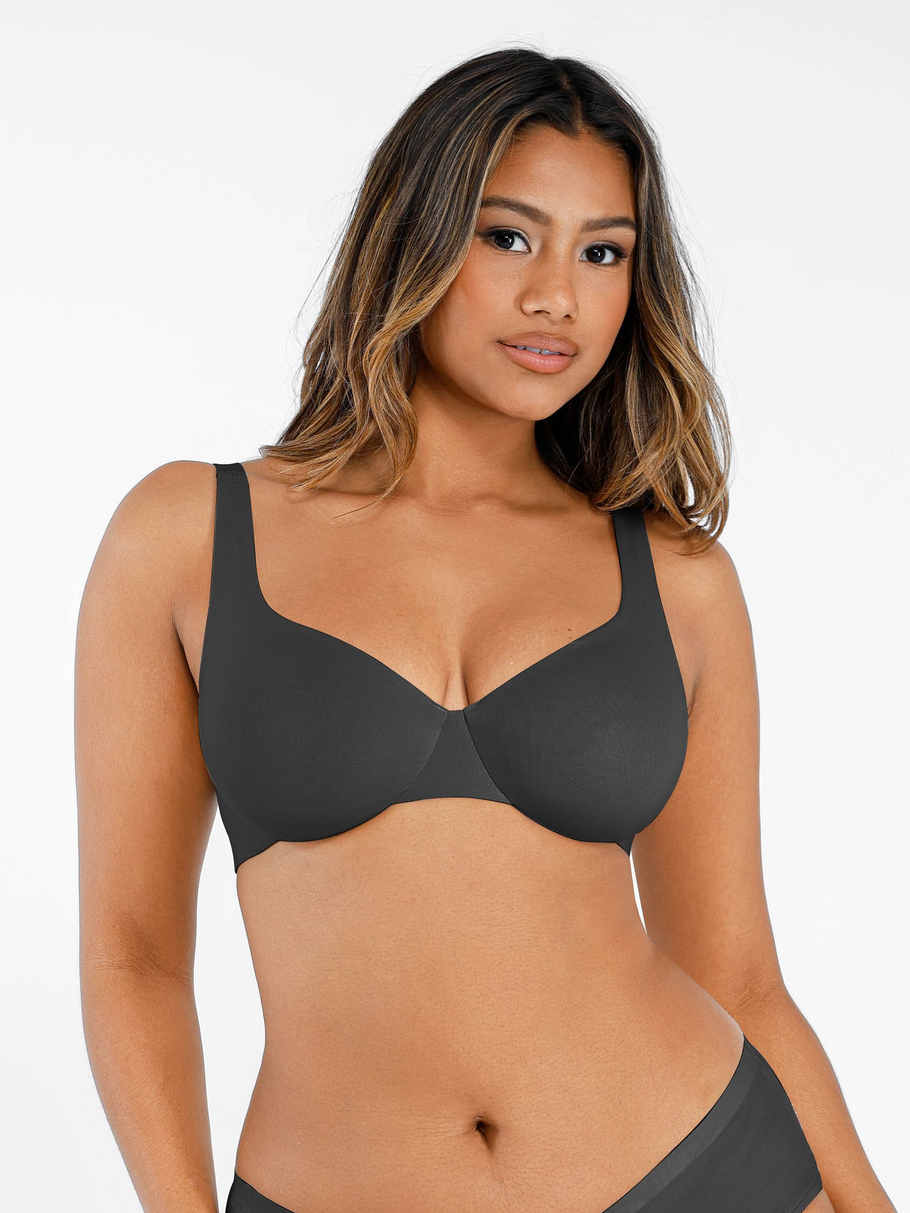 HeyCurve| Underwire Adjustable Deep V-neck Bra