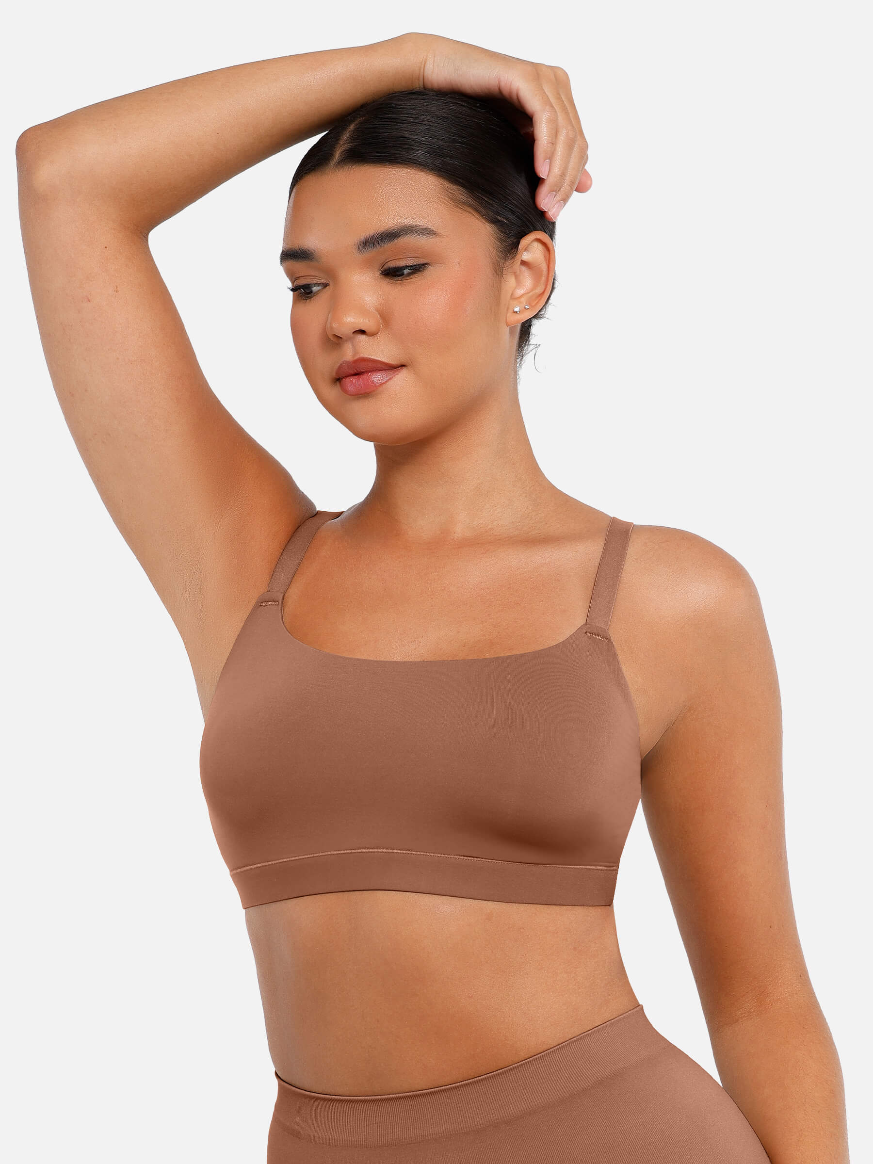 HeyCurve| Everyday Wireless Invisible Square Neck Bra