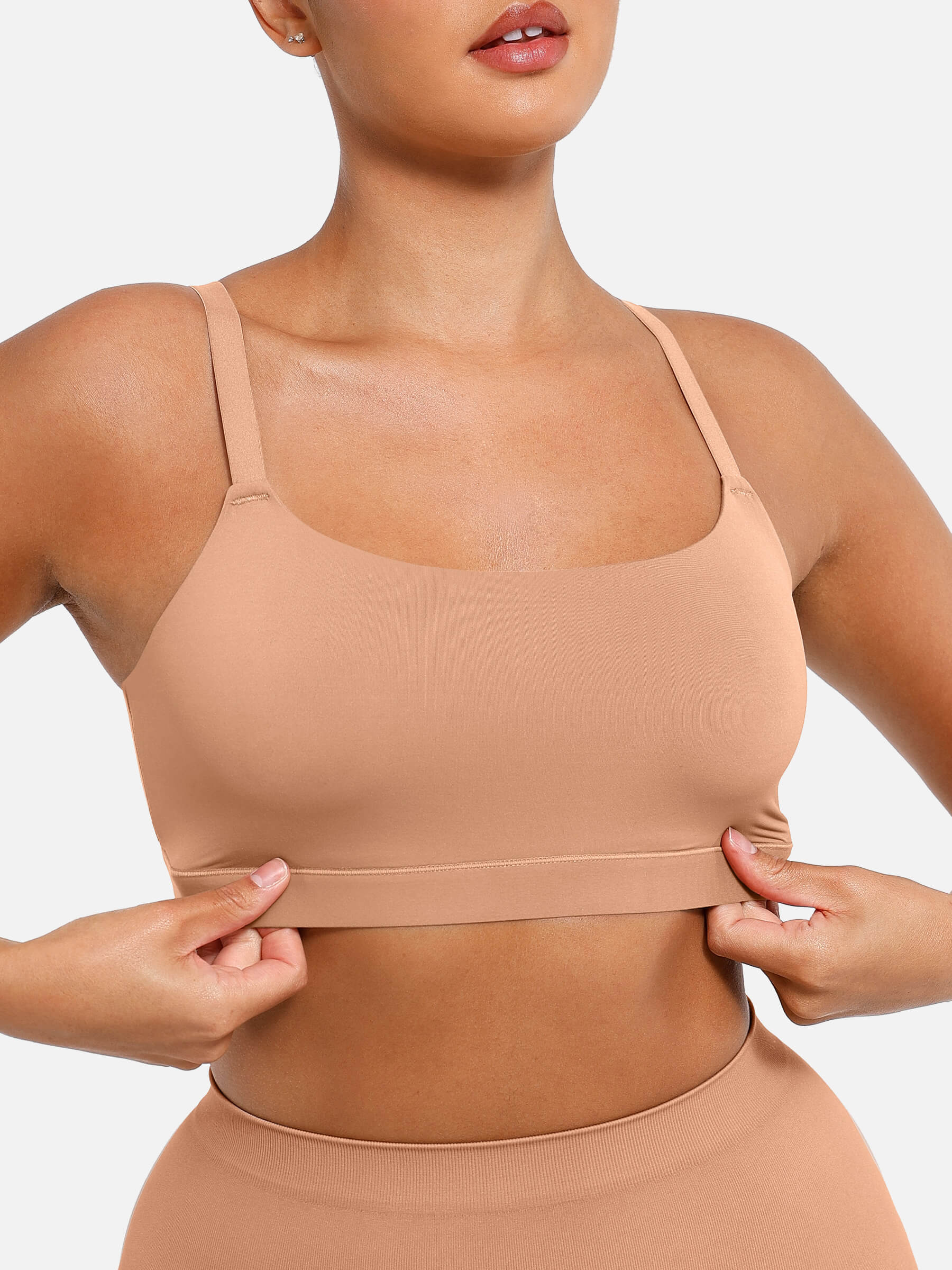 HeyCurve| Everyday Wireless Invisible Square Neck Bra