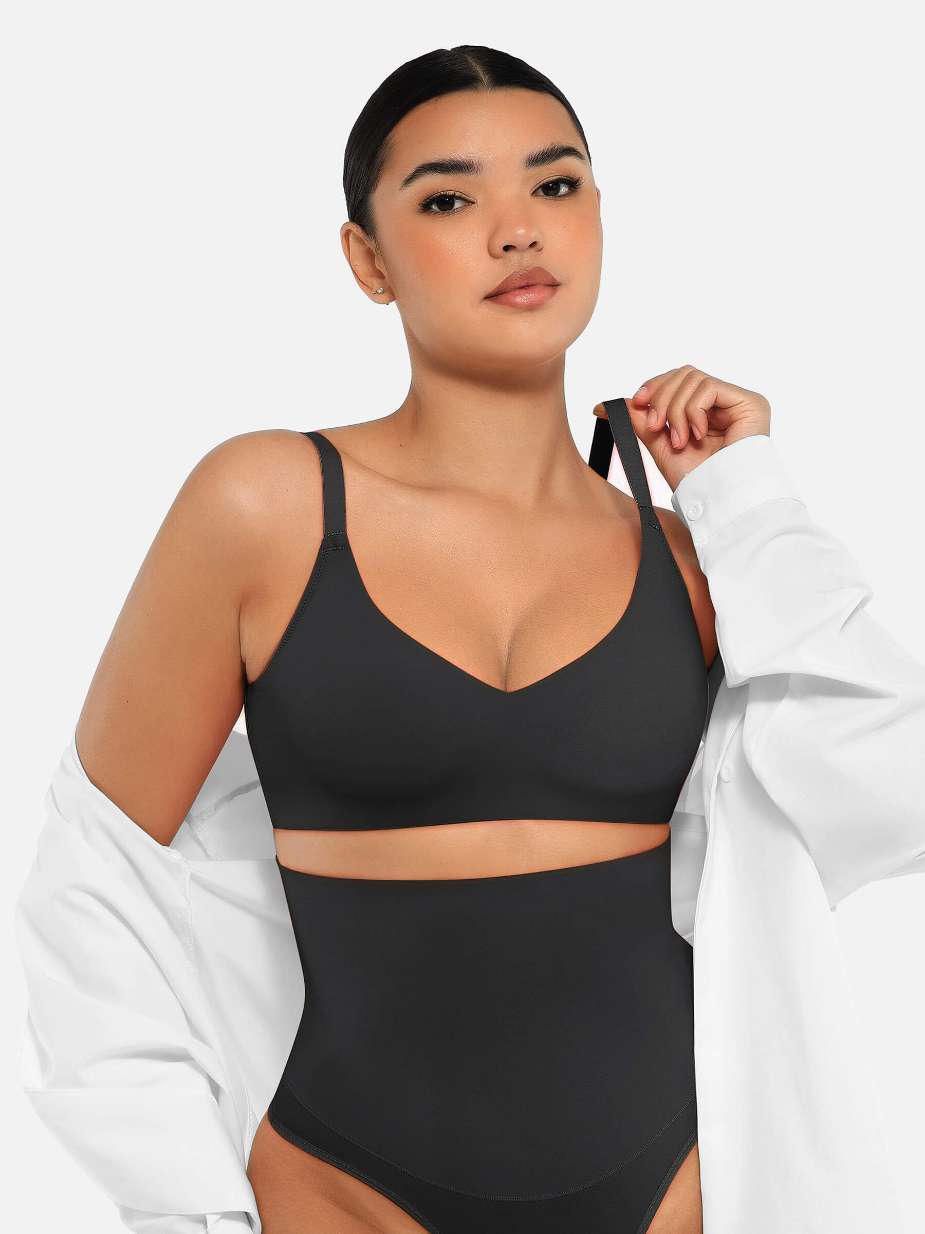 HeyCurve| Comfort Fit Stretch Non-padded Bra