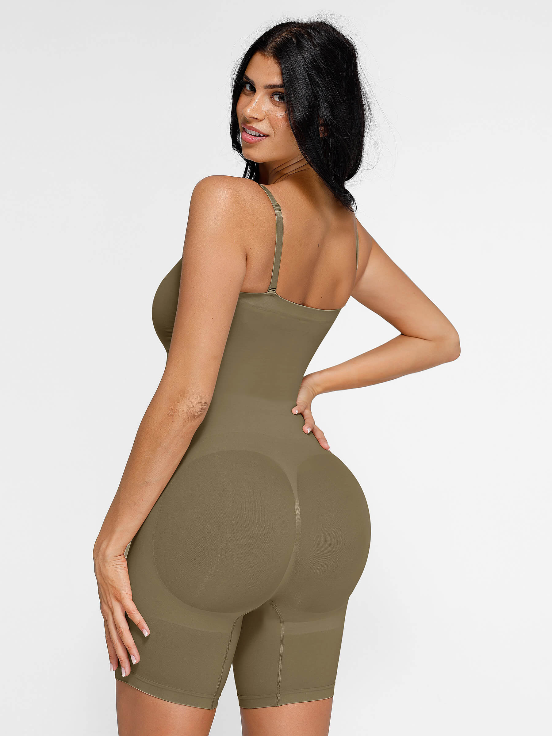 HeyCurve| Seamless Strapless Bodysuit with Removable Straps