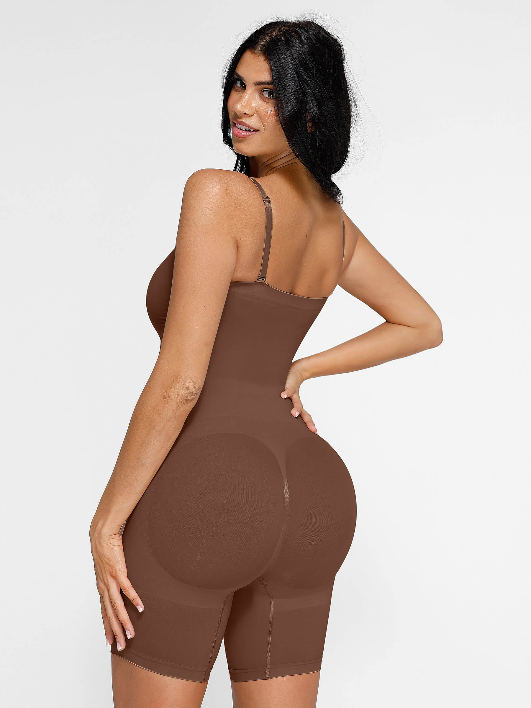 HeyCurve| Seamless Strapless Bodysuit with Removable Straps