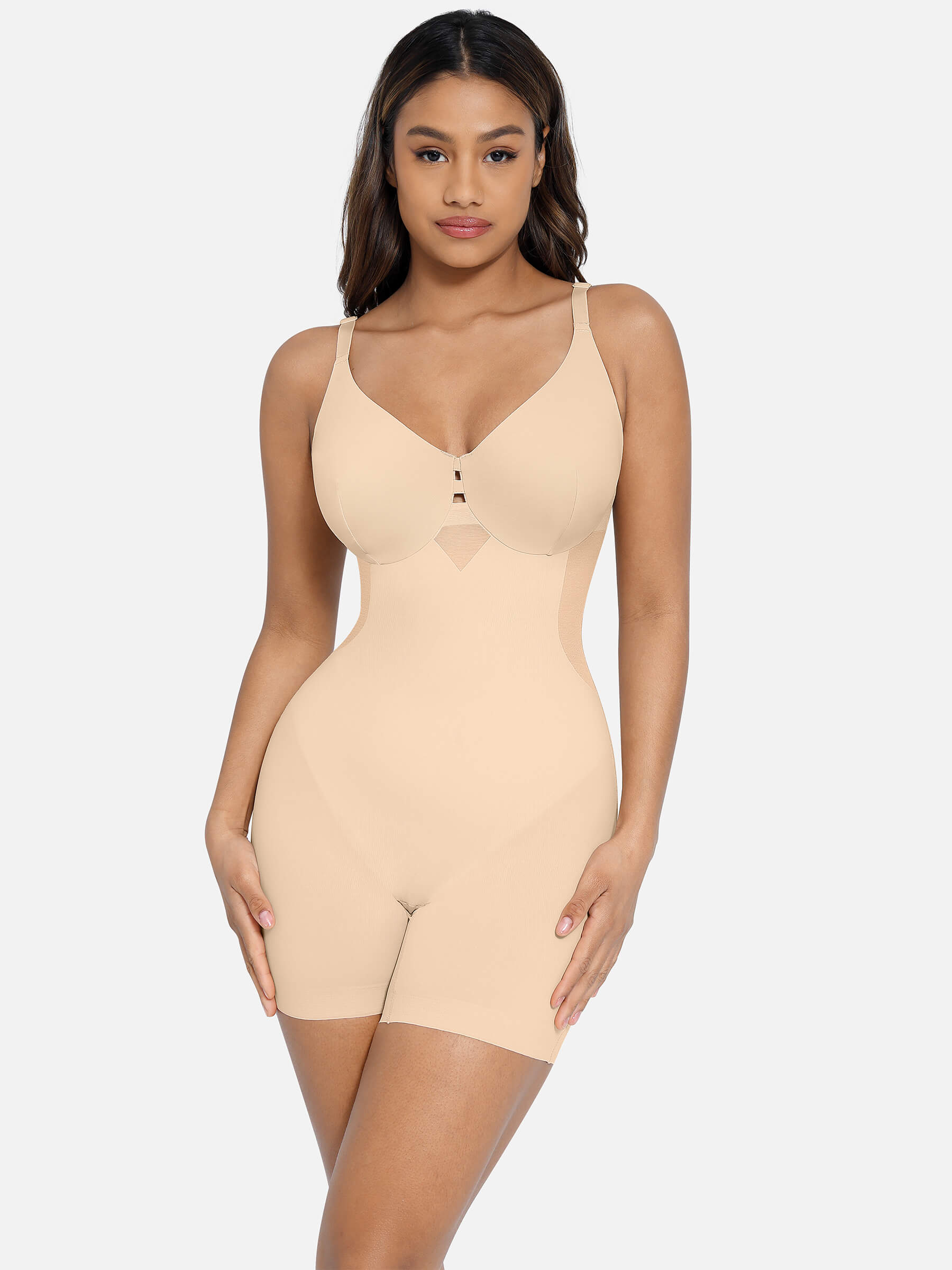 HeyCurve| Seamless Thigh Control Breast Lift Shapewear