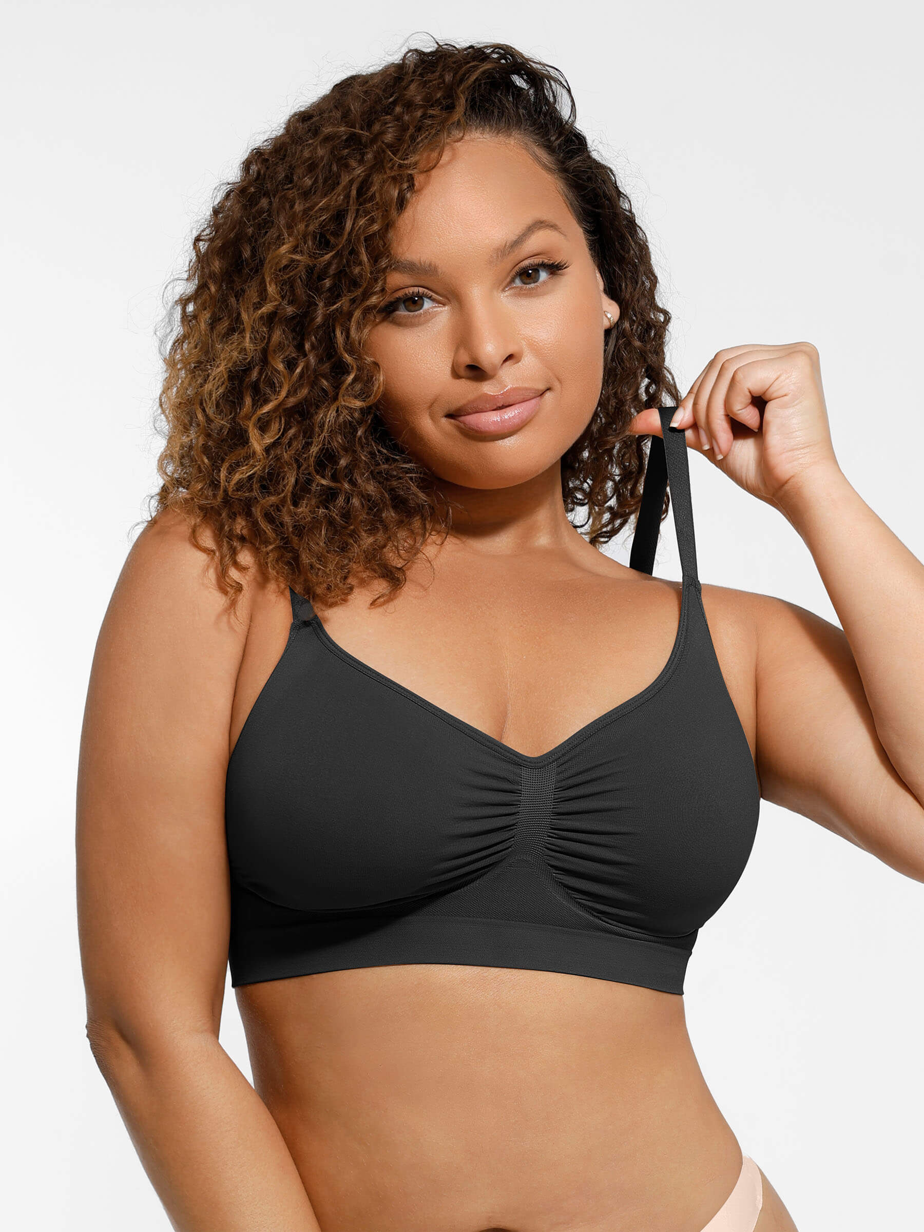 HeyCurve| Everyday Wireless Bra Unlined Soft Bra
