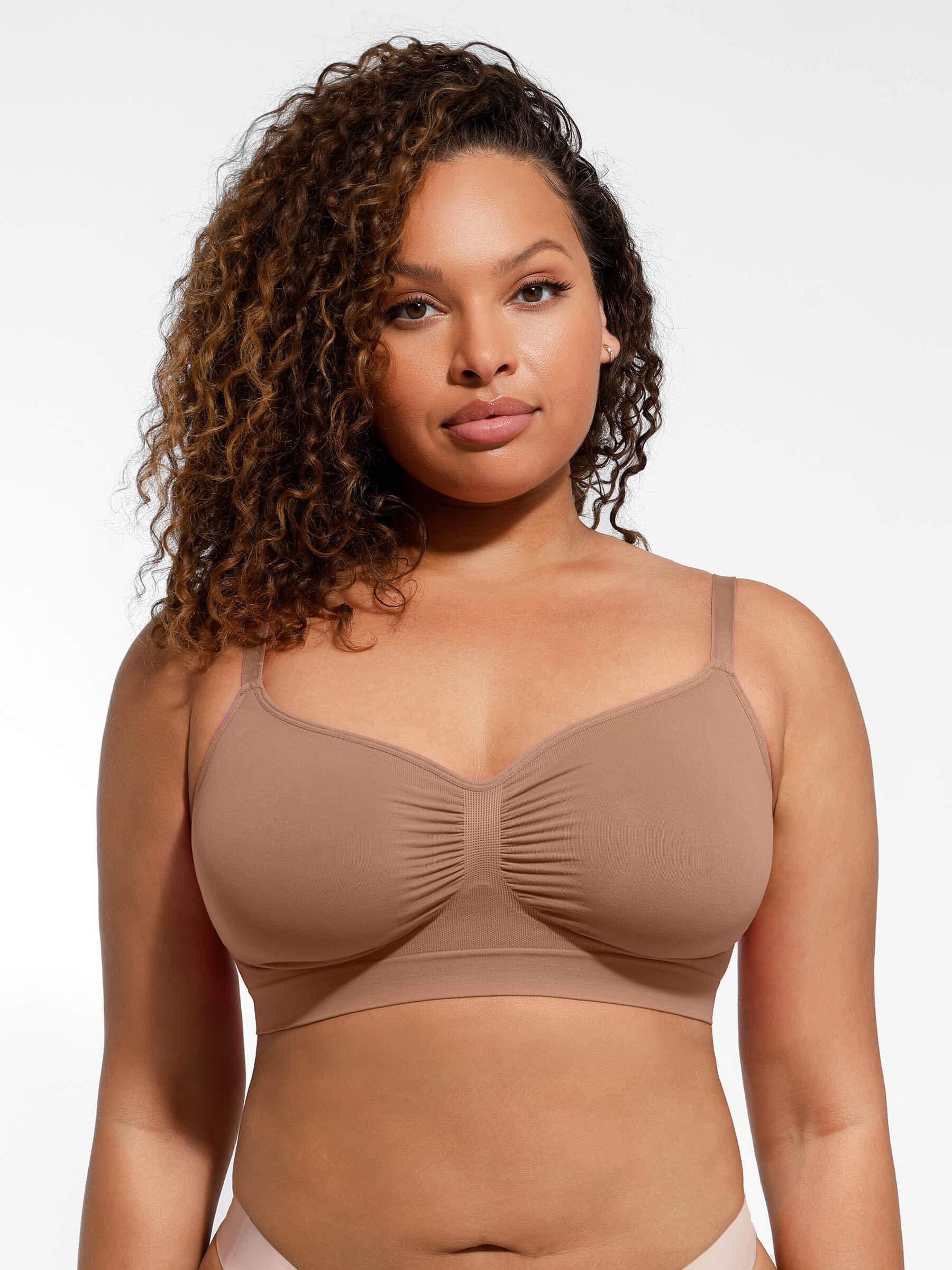 HeyCurve| Everyday Wireless Bra Unlined Soft Bra