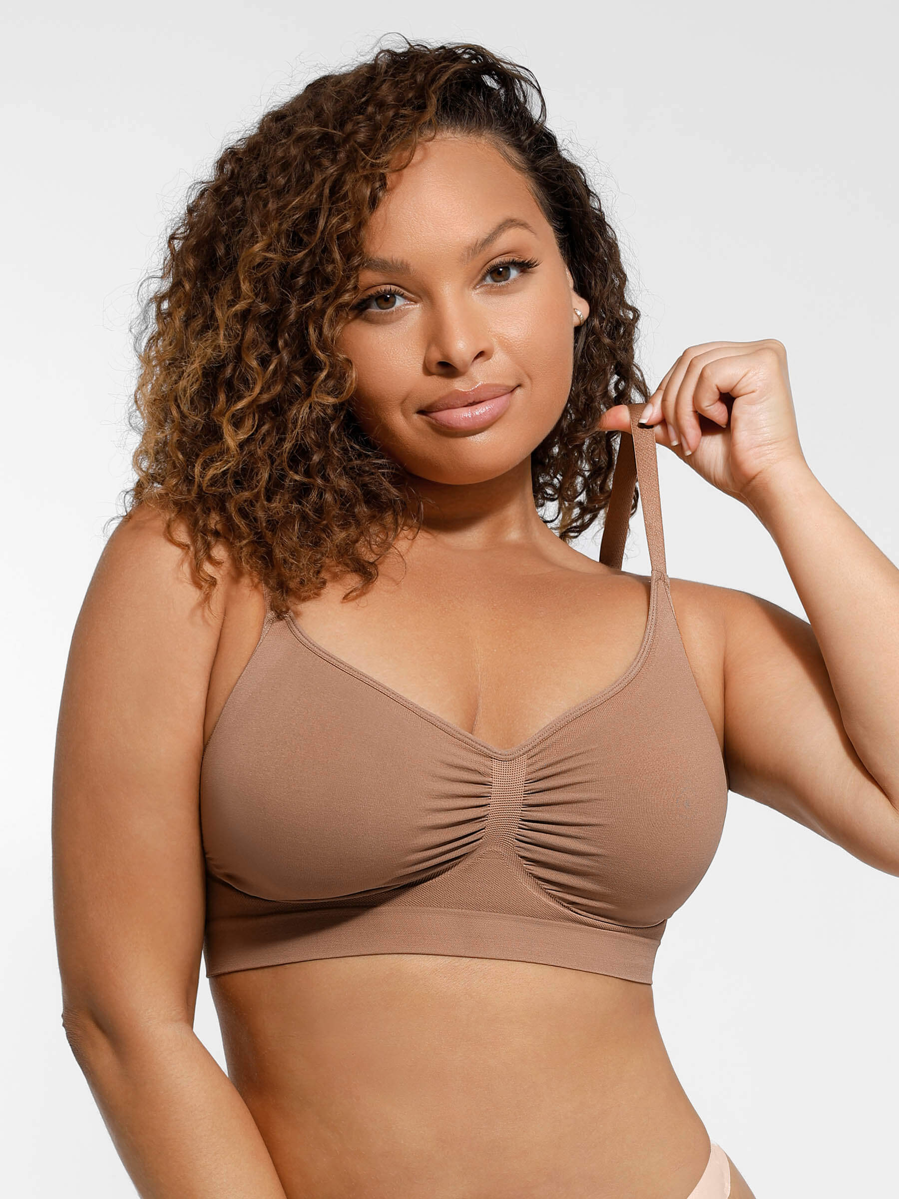 HeyCurve| Everyday Wireless Bra Unlined Soft Bra