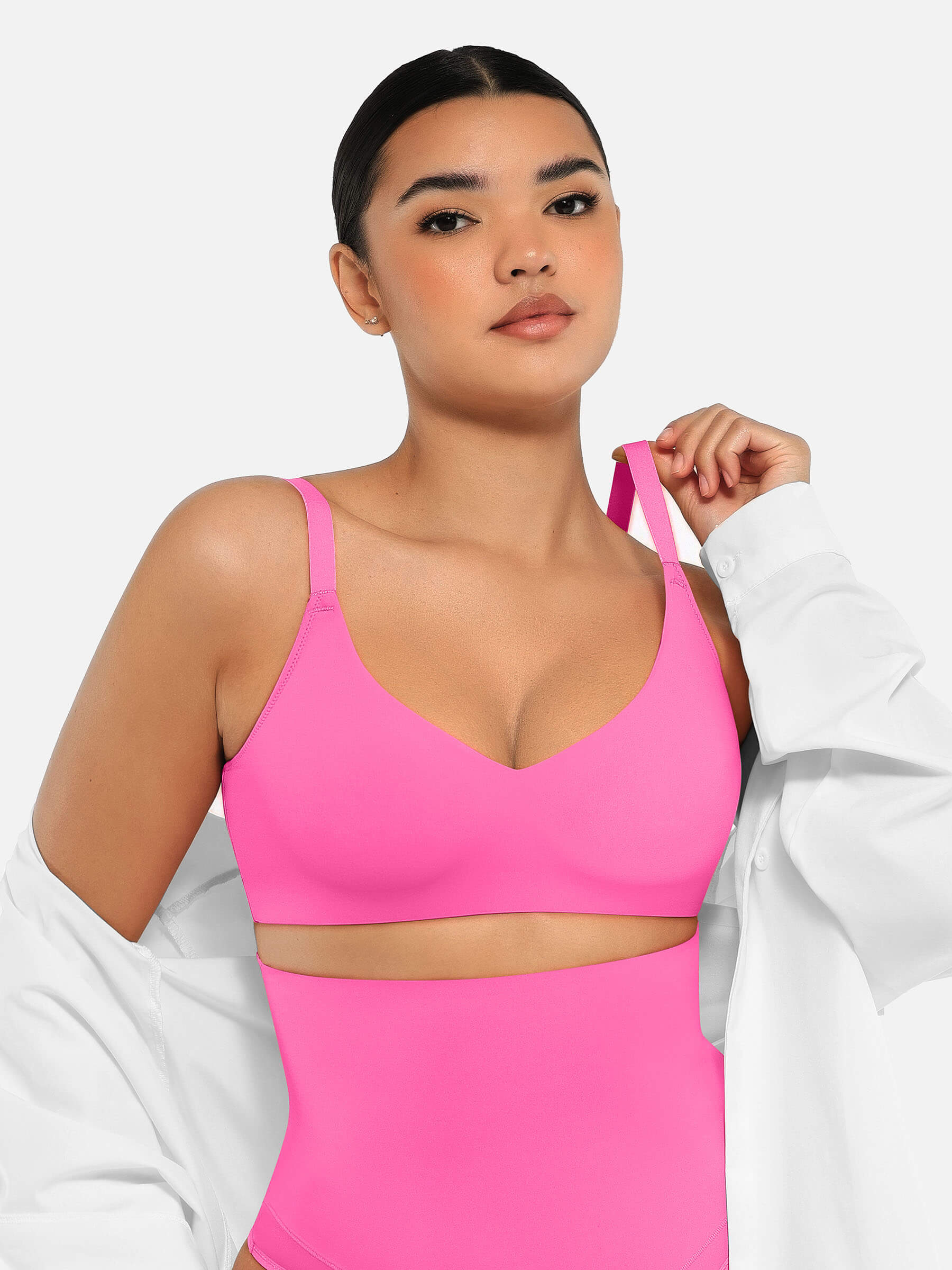 HeyCurve| Comfort Fit Stretch Non-padded Bra