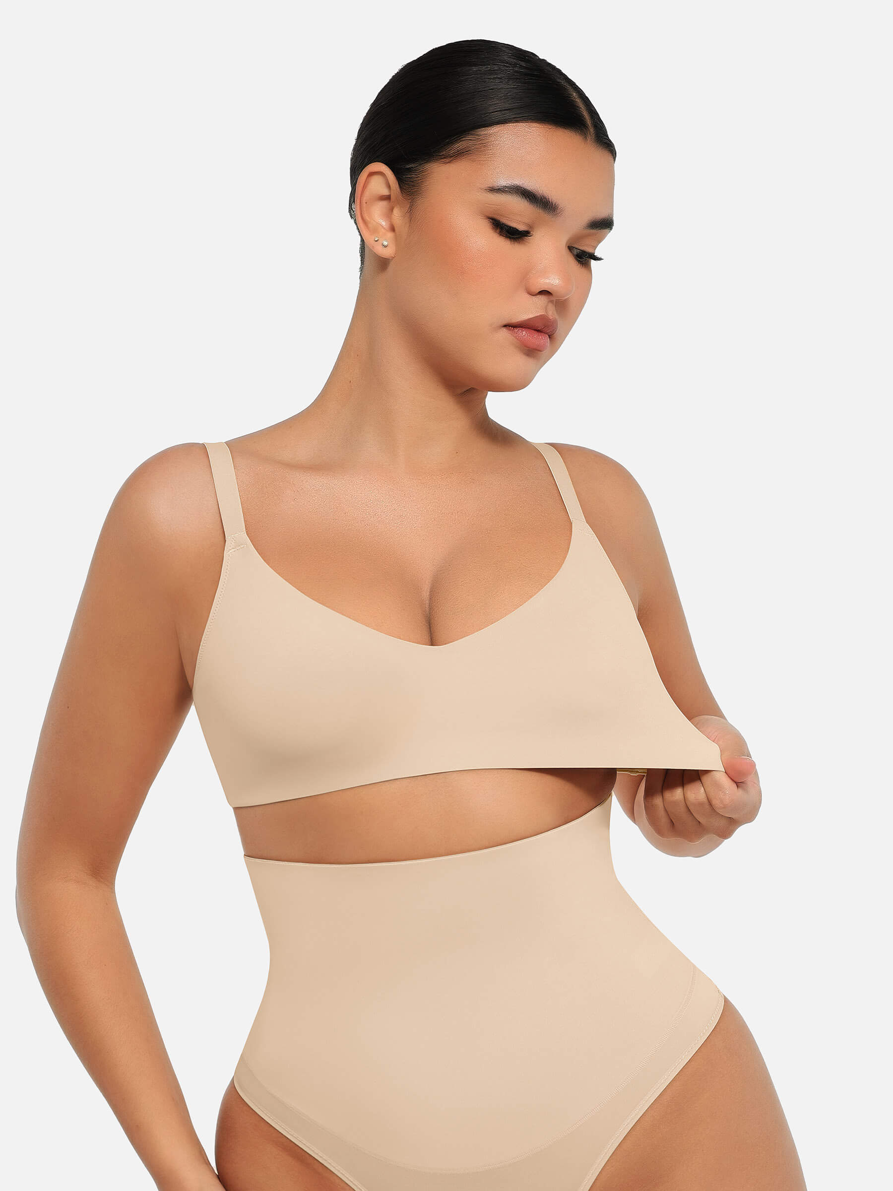 HeyCurve| Comfort Fit Stretch Non-padded Bra