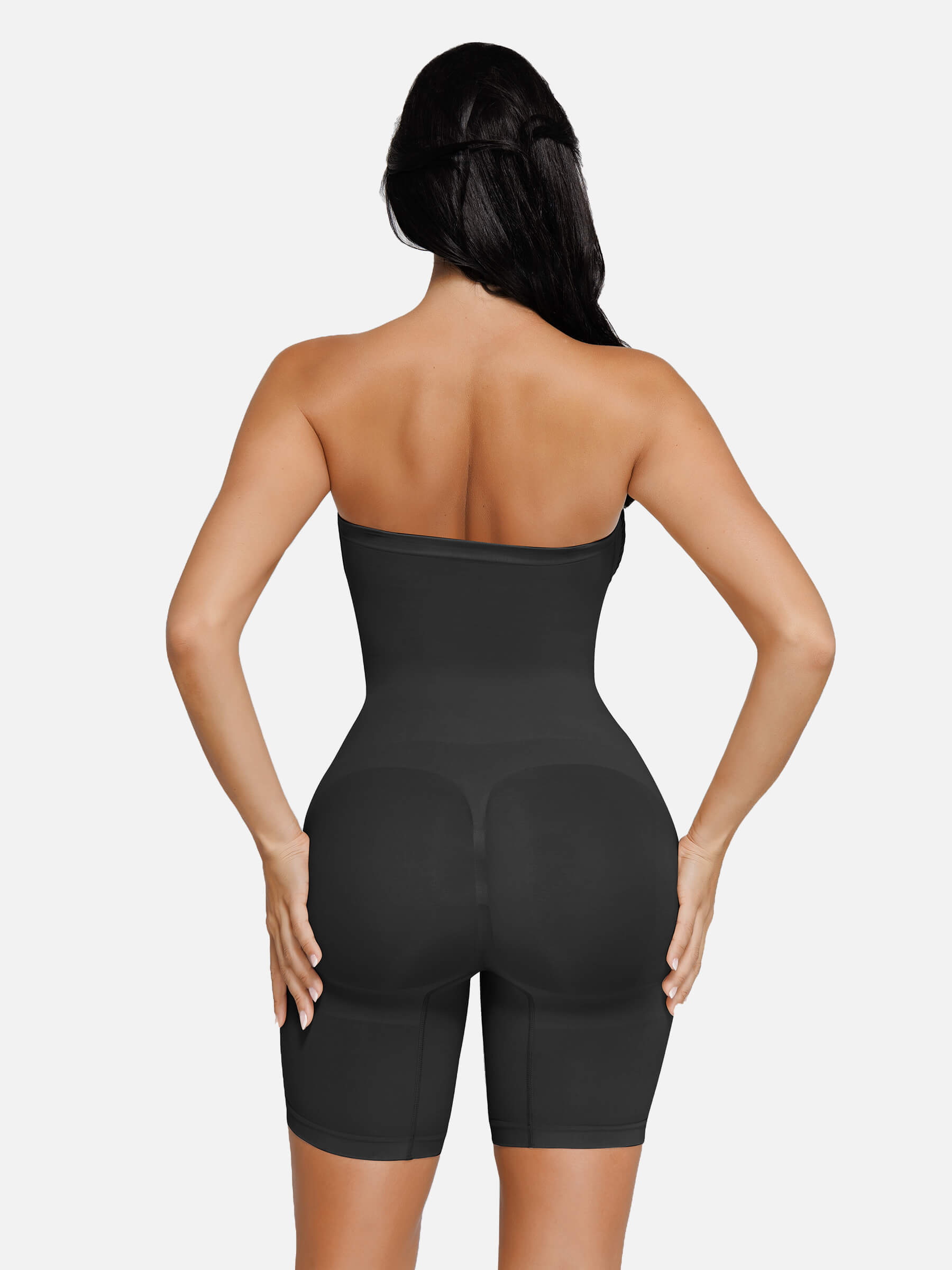 HeyCurve| Seamless Strapless Bodysuit with Removable Straps