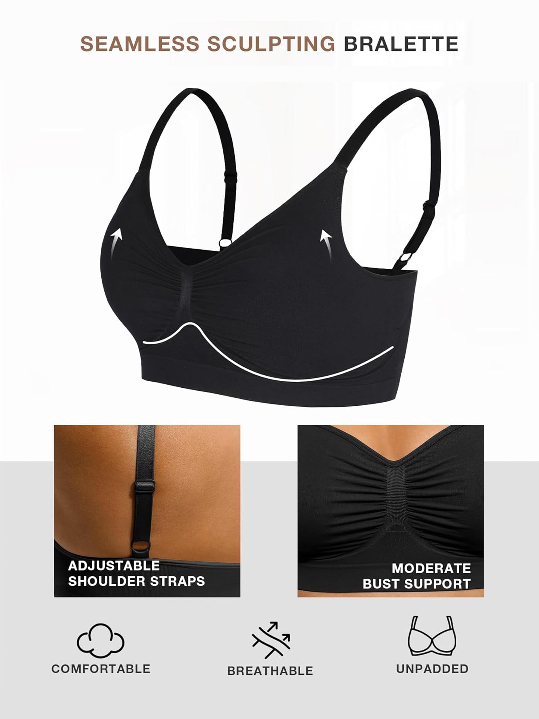 HeyCurve| Smooth Seamless Wireless Bra
