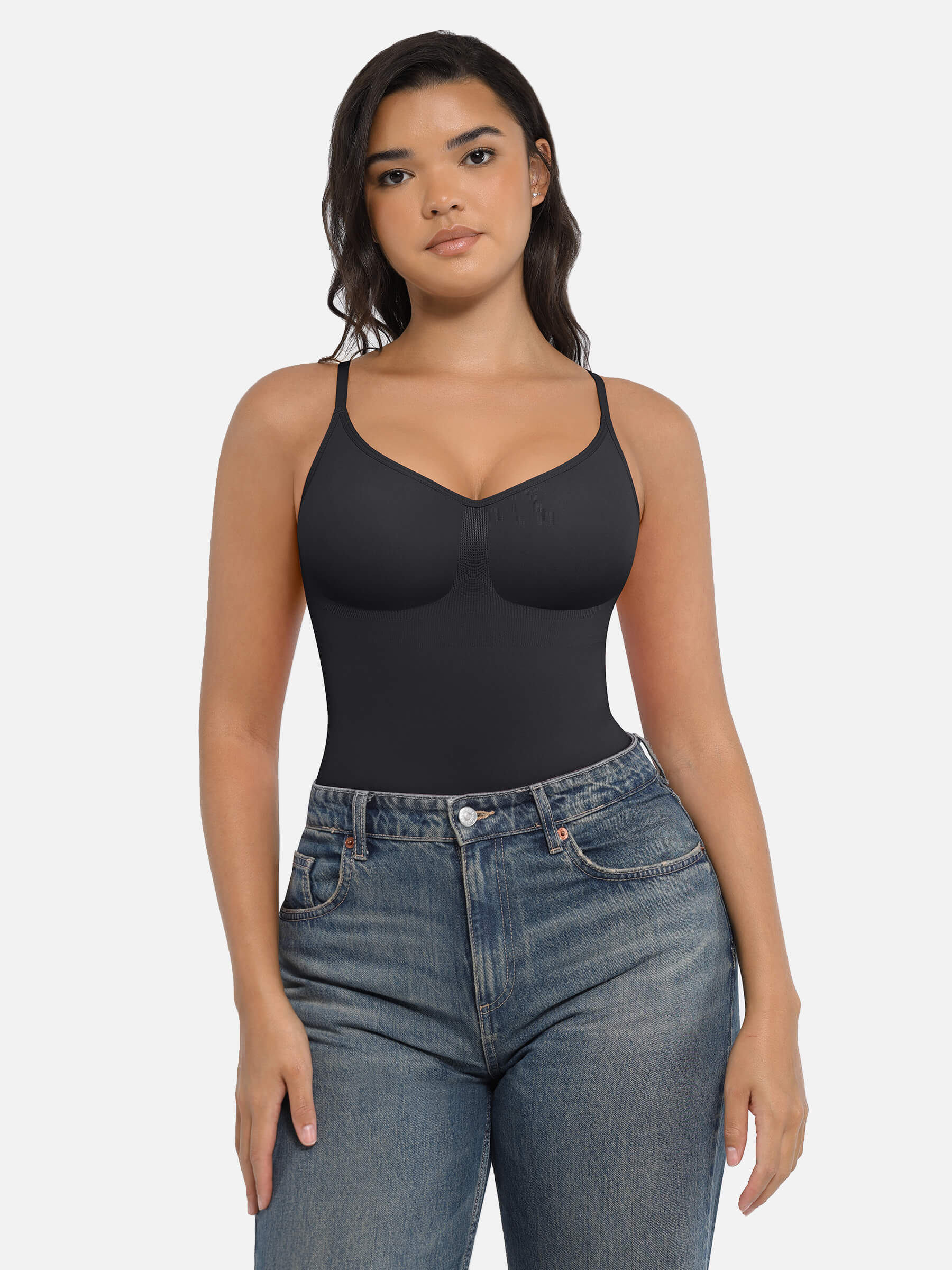 HeyCurve| Tummy Control Seamless Thong Bodysuit