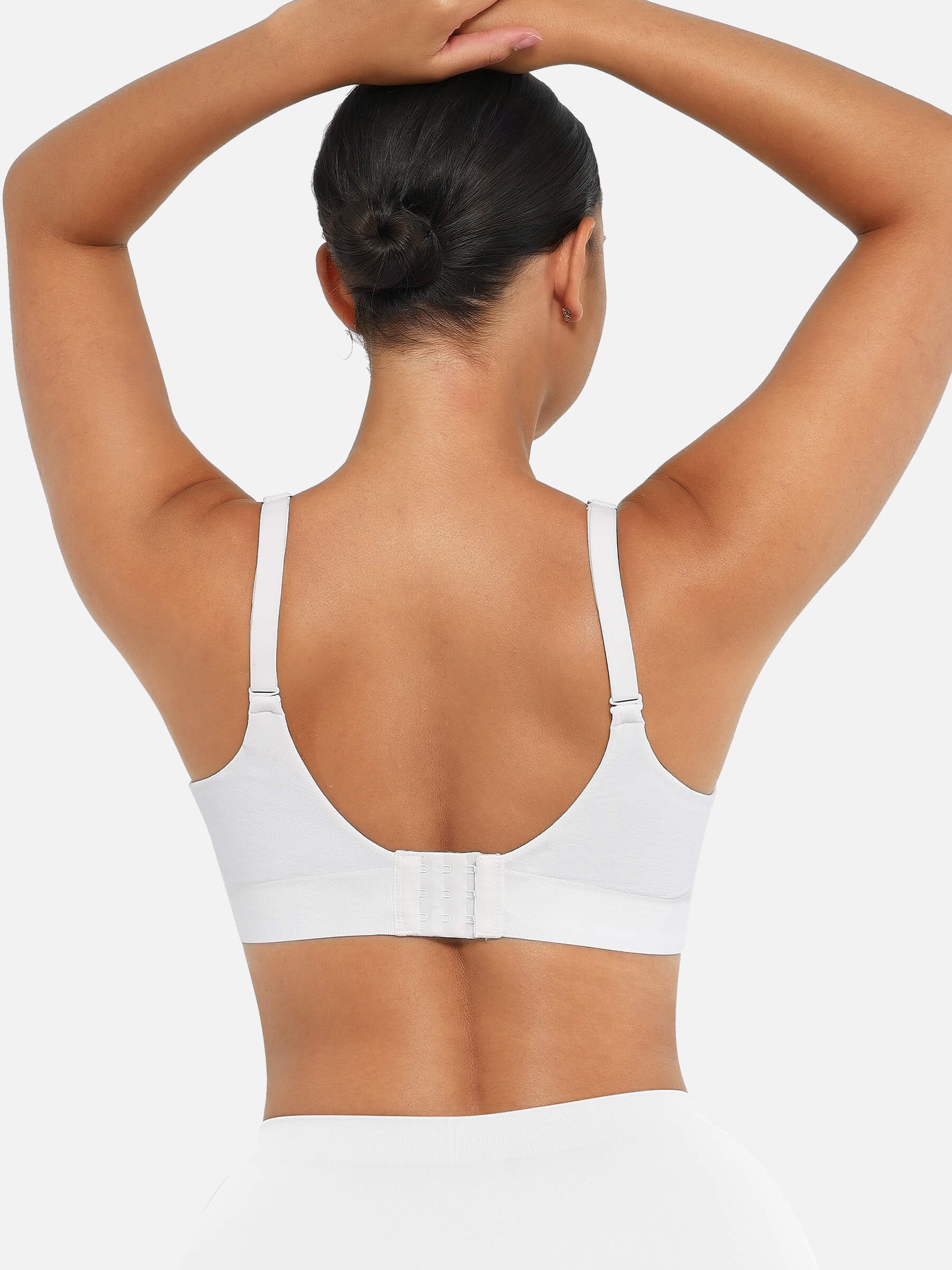 Hej Curve| Trådlös Push-Up Sömlös Komfort Heltäckande Bh