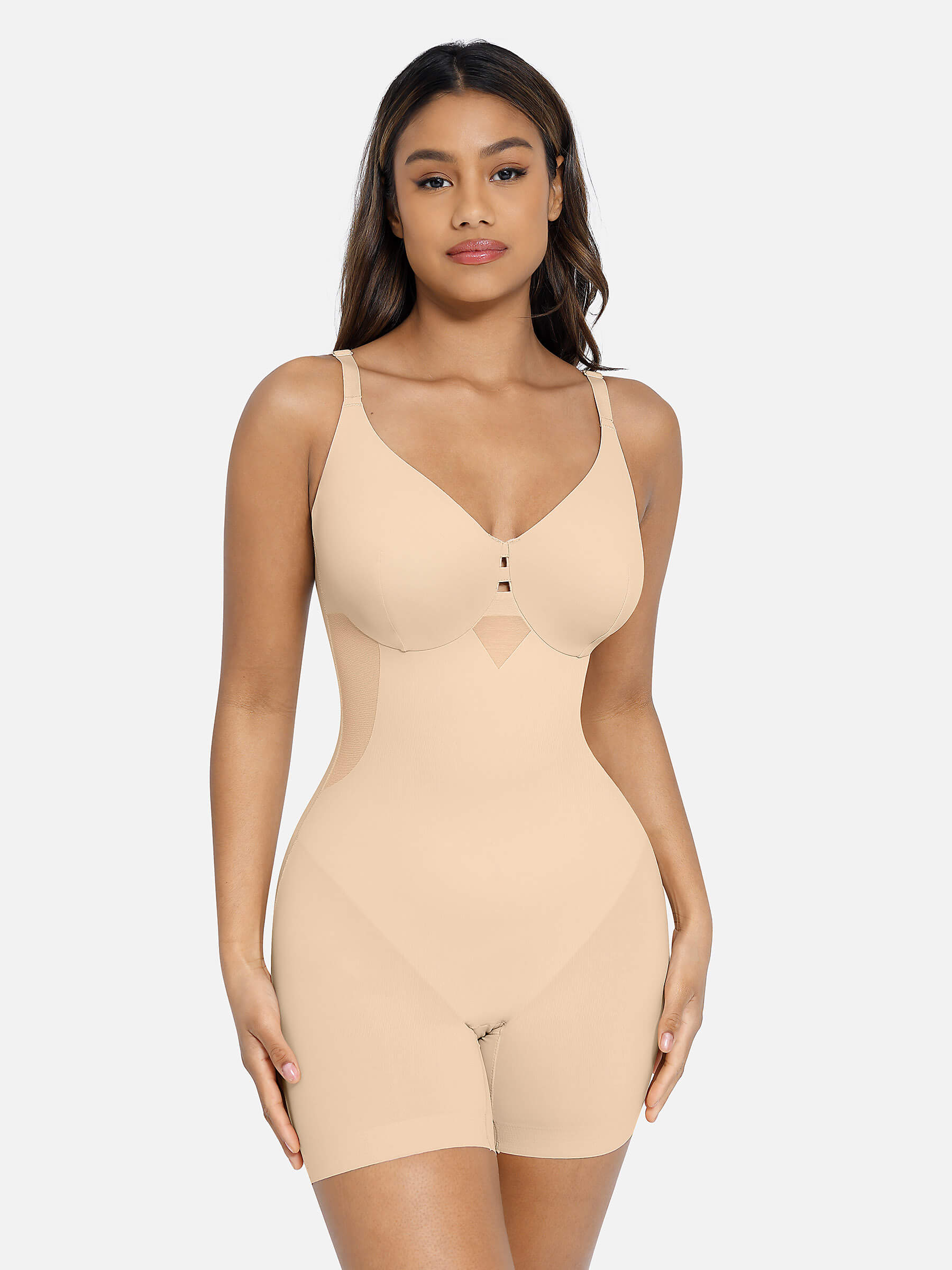 HeyCurve| Seamless Thigh Control Breast Lift Shapewear