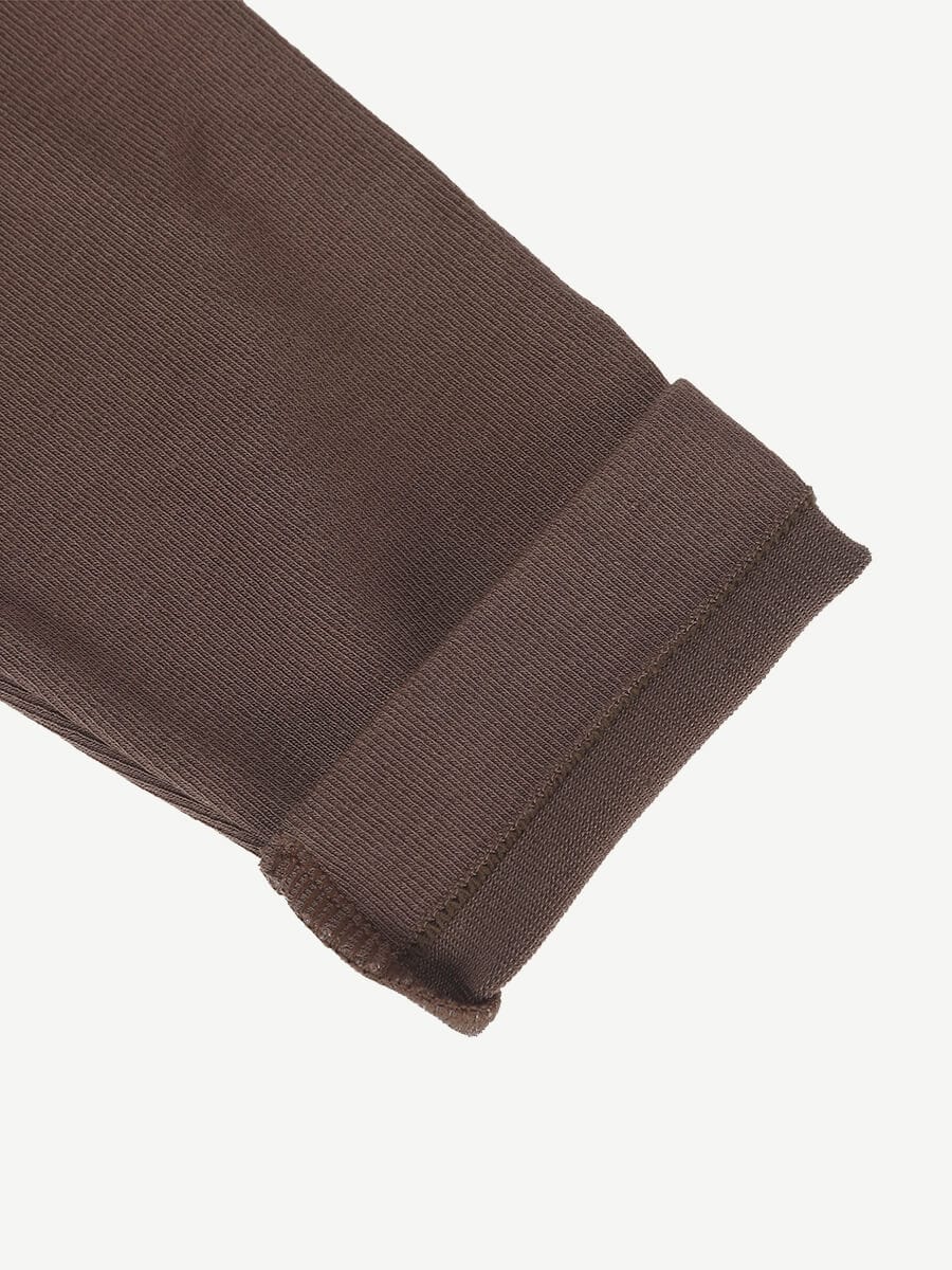 HeyCurve| Seamless Outer Long Sleeve Thong Bodysuit