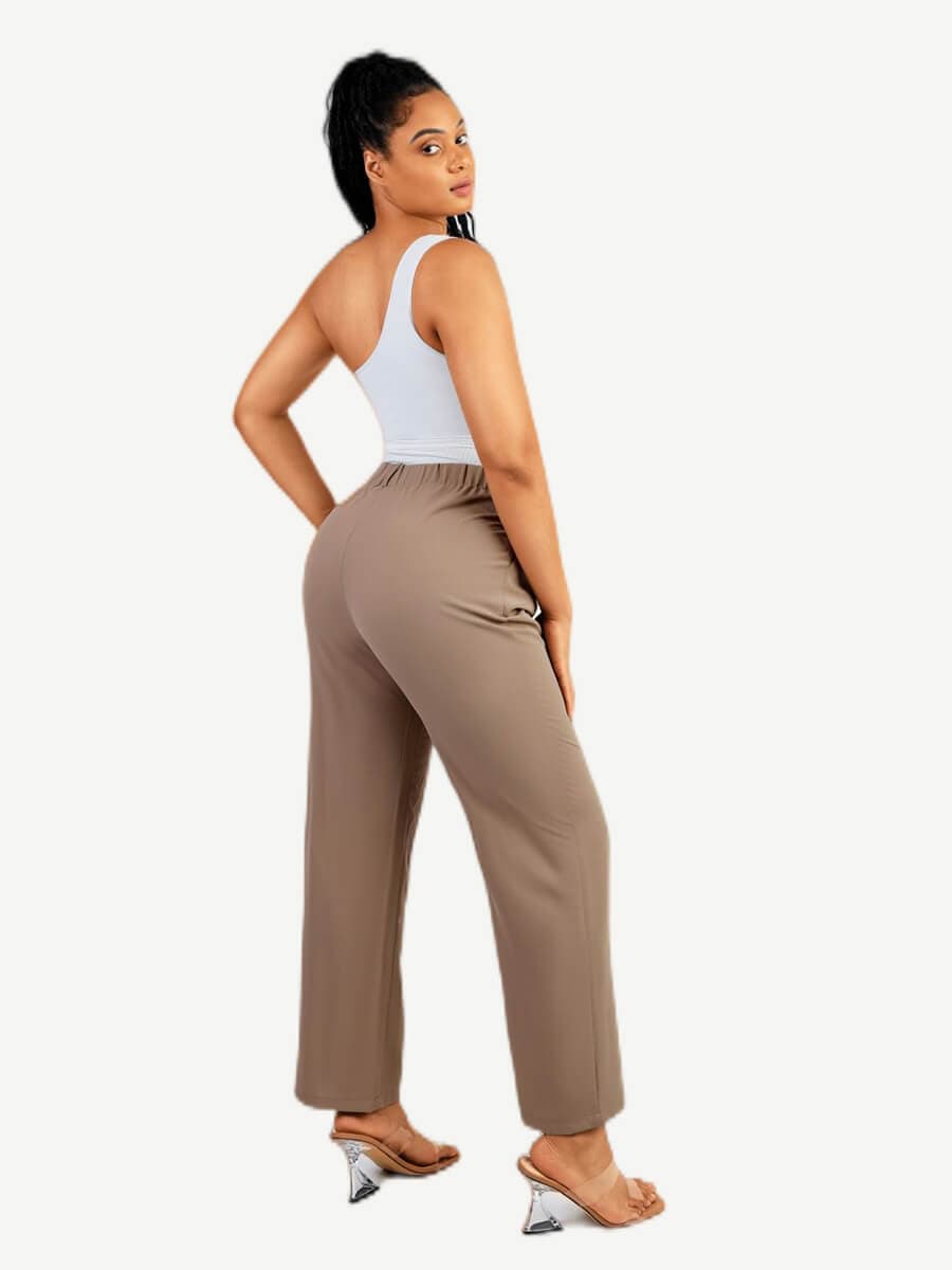 HeyCurve| Sømløs Én-Skulder Taljeformende Mavekontrol Kropsdragt Bodysuit