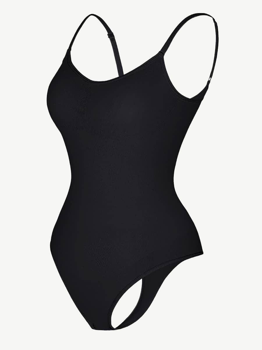 HeyCurve| Sømløs skulptur dækket buste jumpsuit g-streng bodysuit