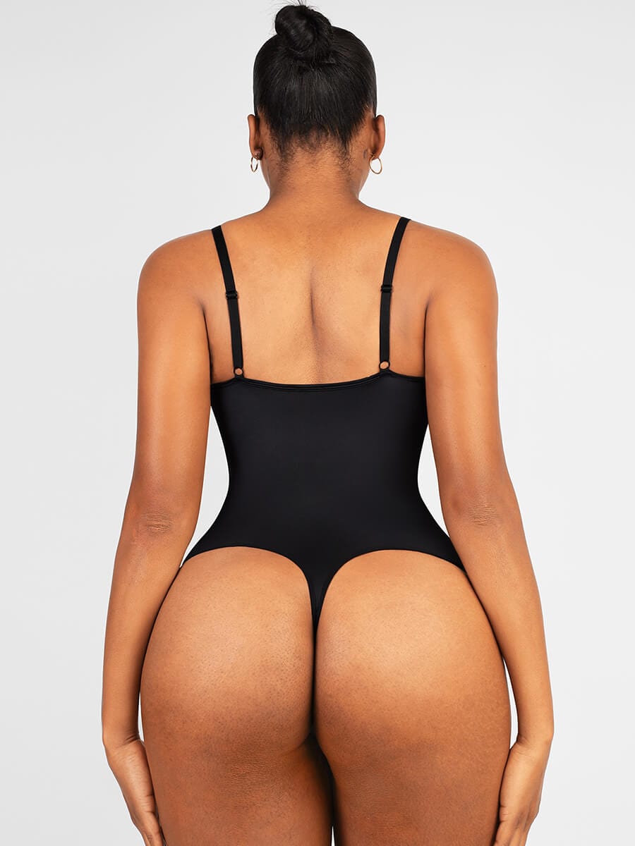 HeyCurve| Skålformet stropløs bh-fri bodysuit shapewear