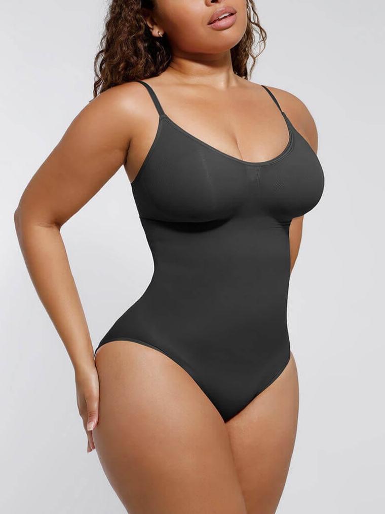 HeyCurve| Sømløs skulptur dækket buste jumpsuit g-streng bodysuit