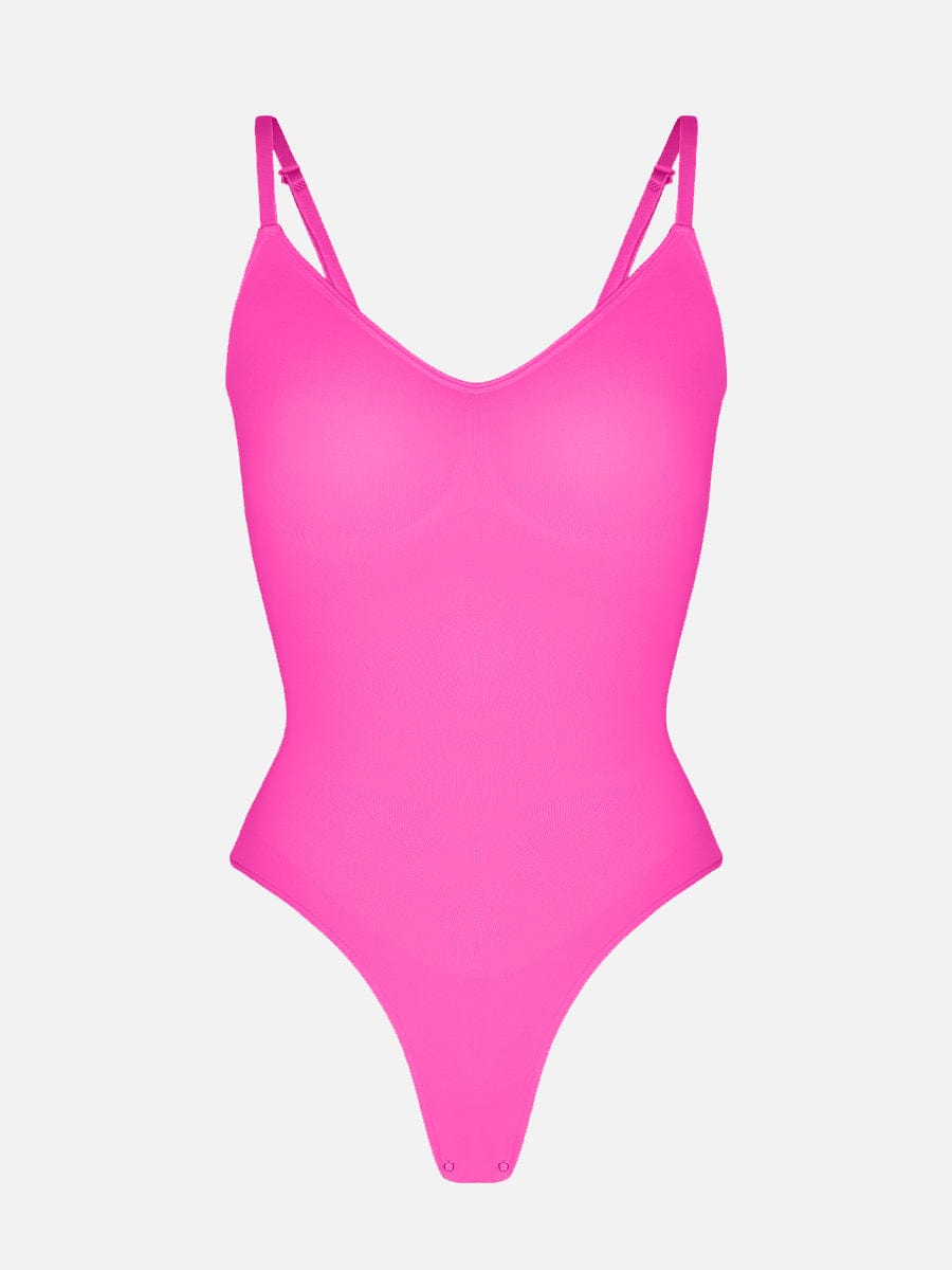 HeyCurve| Sømløs skulptur dækket buste jumpsuit g-streng bodysuit