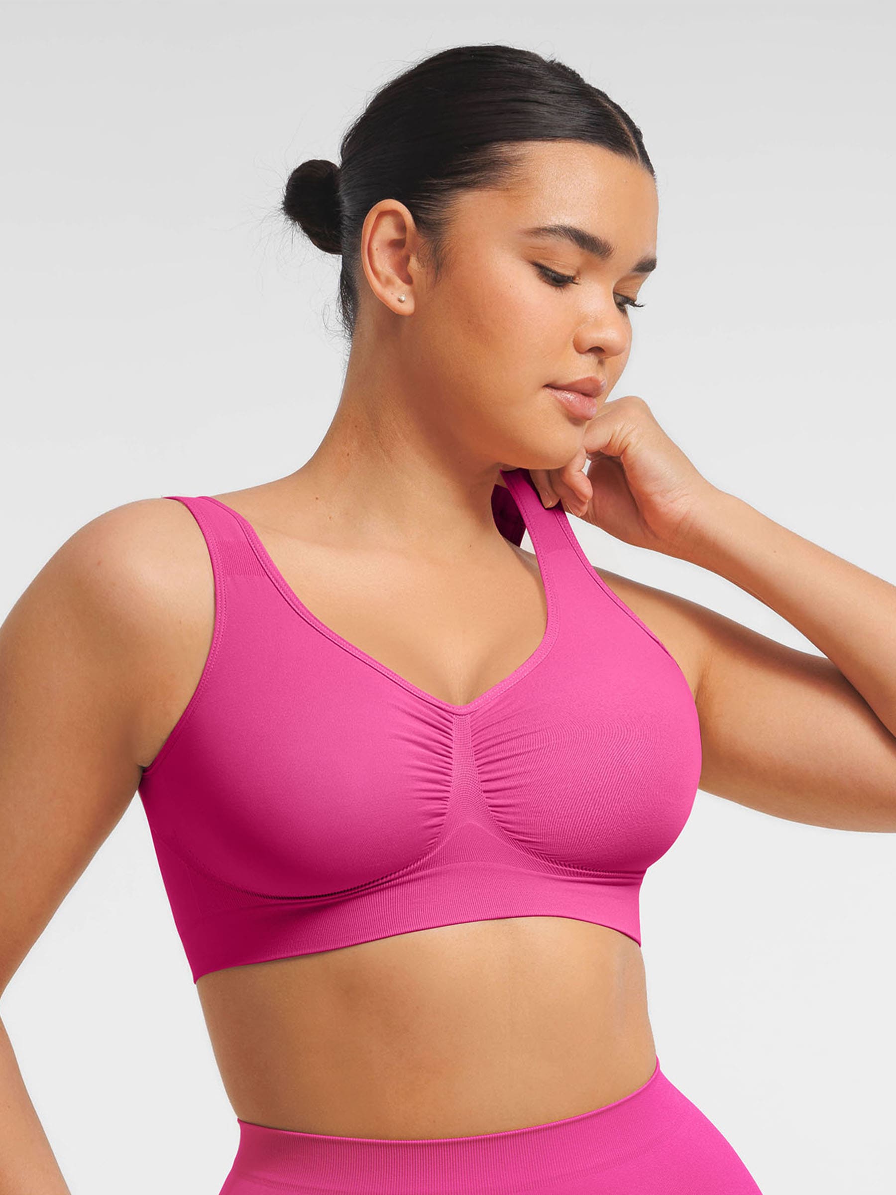 HeyCurve|Seamless Wide Straps Everyday Bra