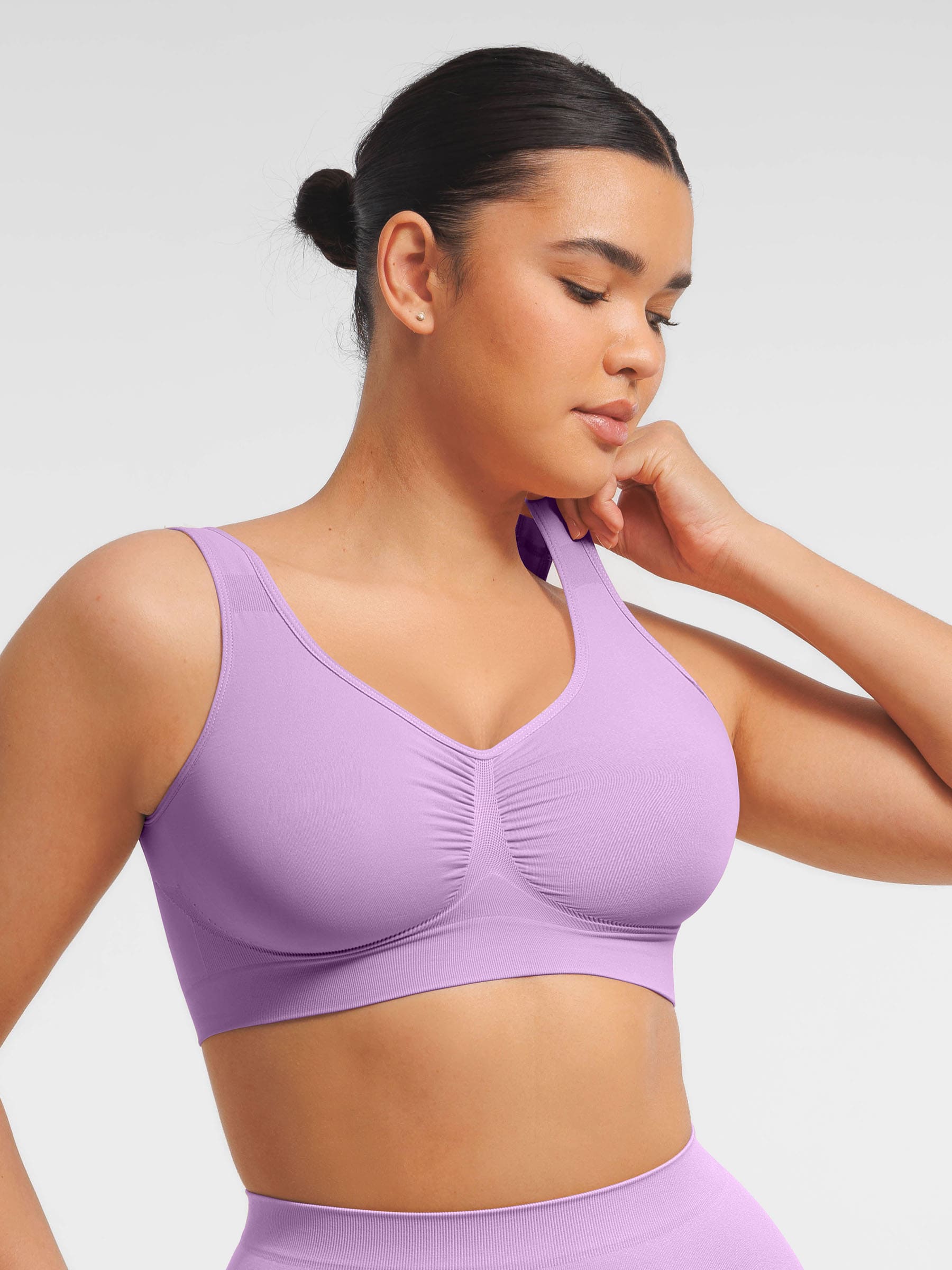 HeyCurve|Seamless Wide Straps Everyday Bra