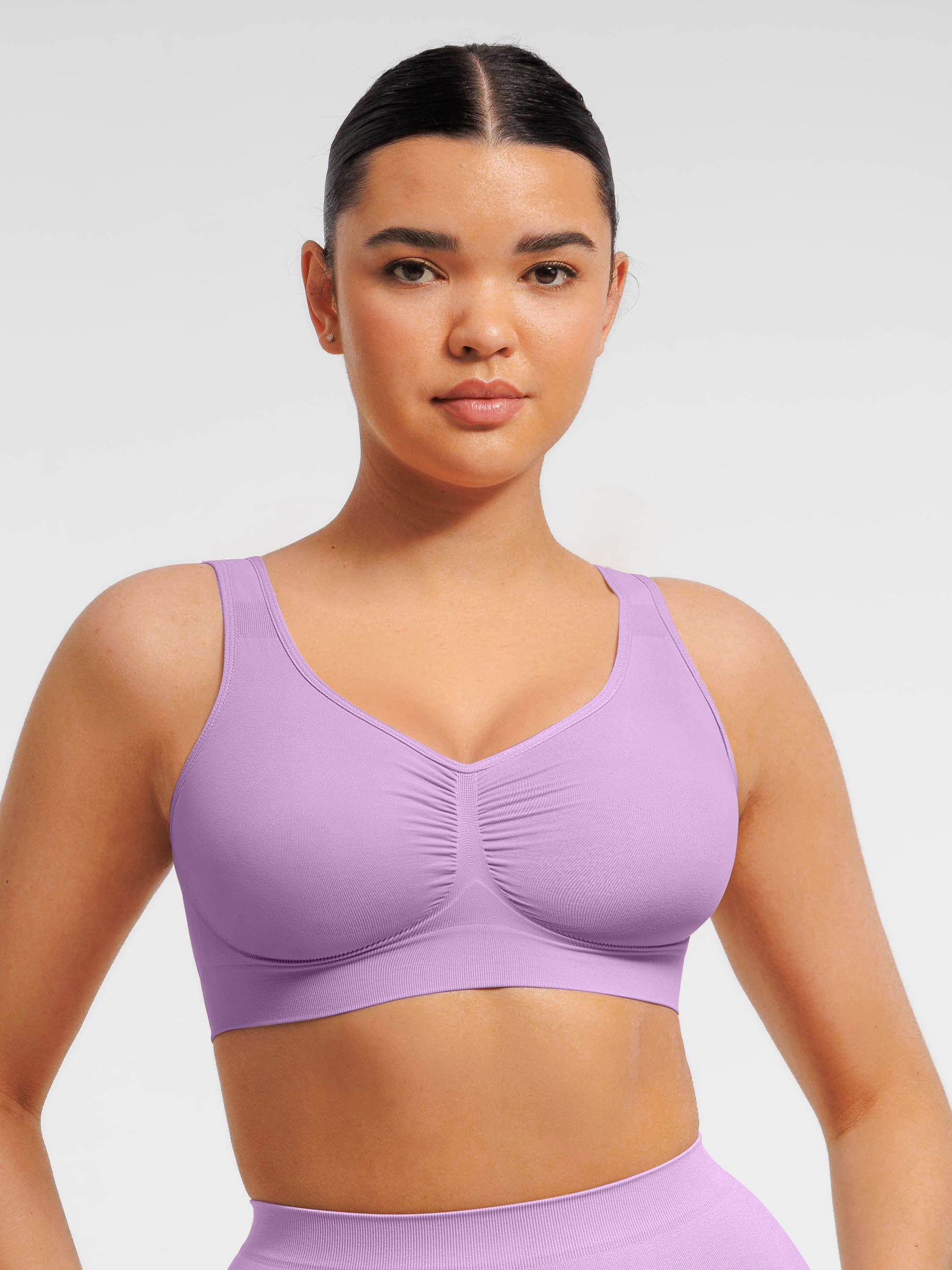 HeyCurve|Seamless Wide Straps Everyday Bra