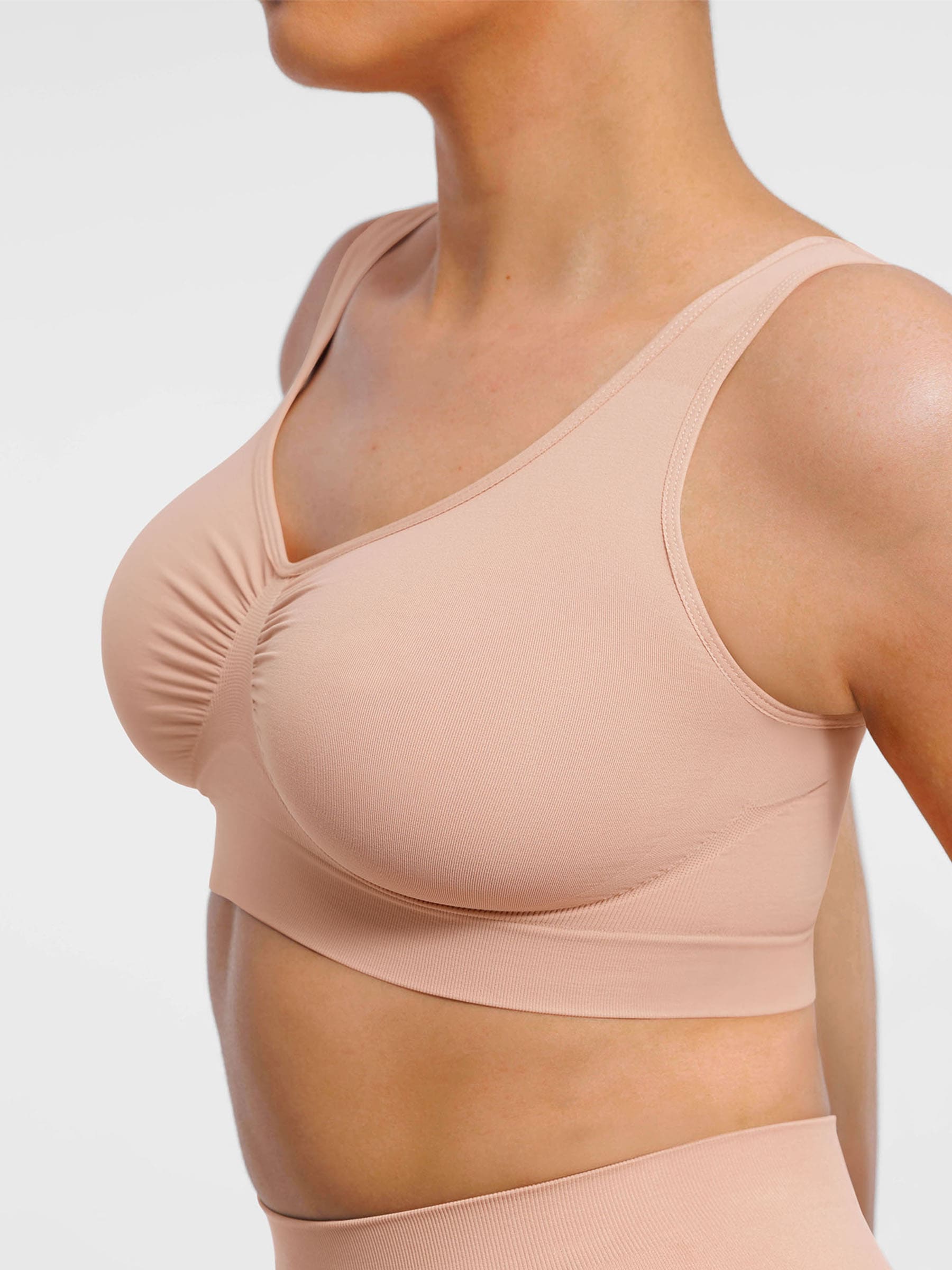 HeyCurve|Seamless Wide Straps Everyday Bra