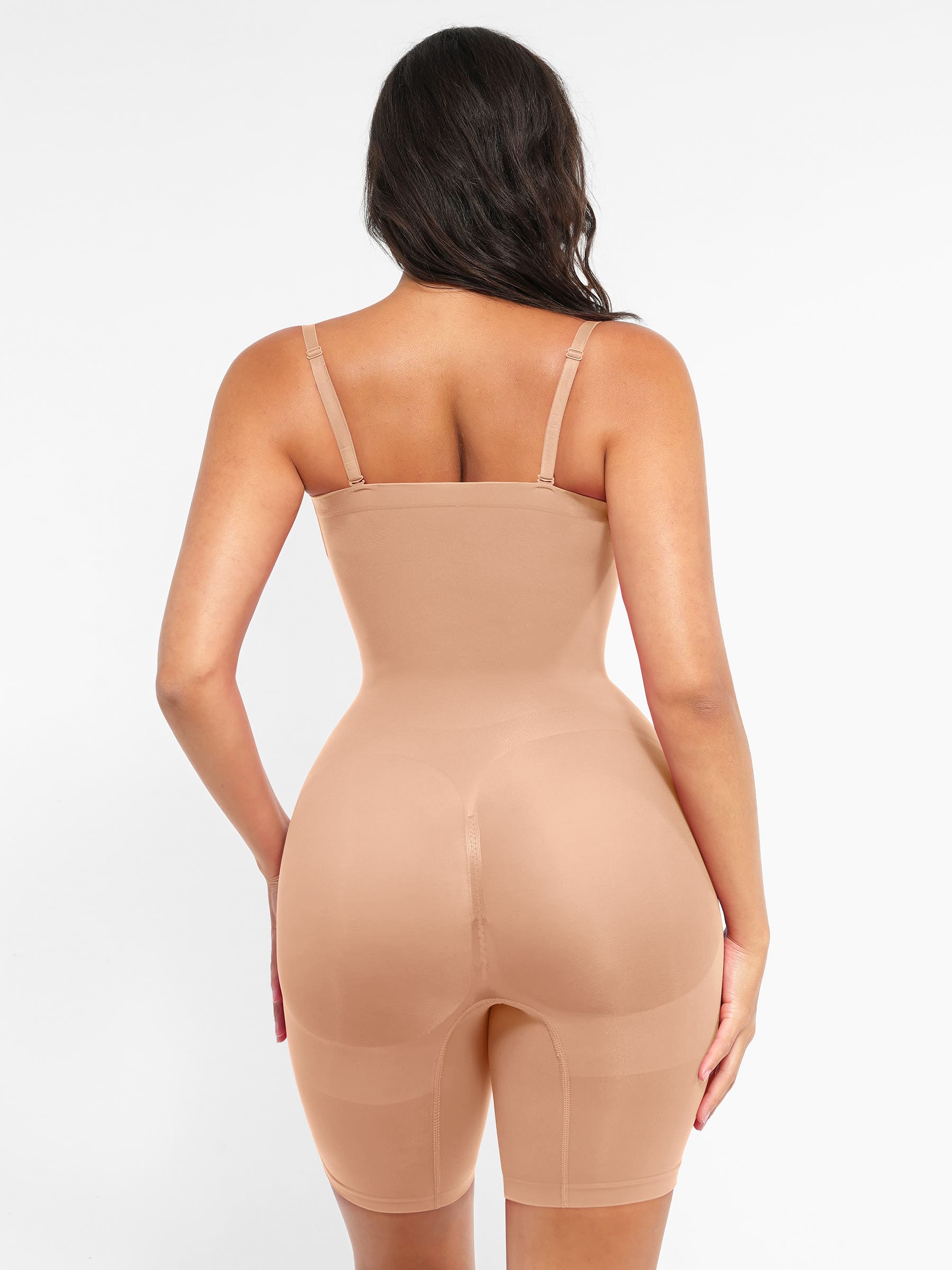 HeyCurve| Strapless Seamless Bodysuit with Removable Straps