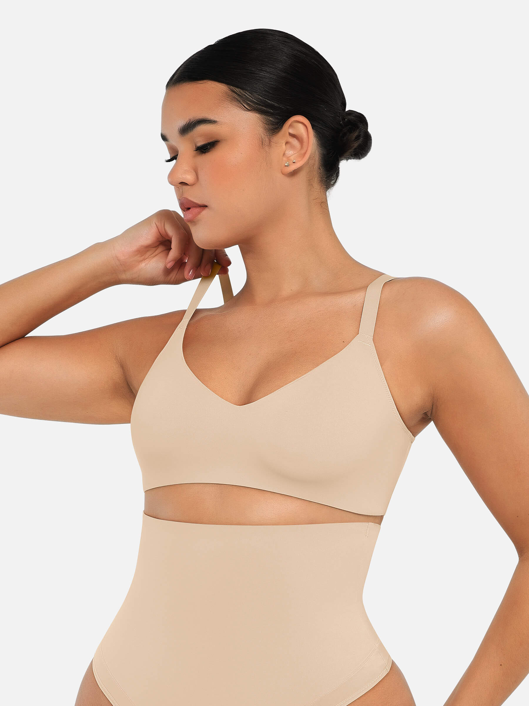 HeyCurve| Comfort Fit Stretch Non-padded Bra