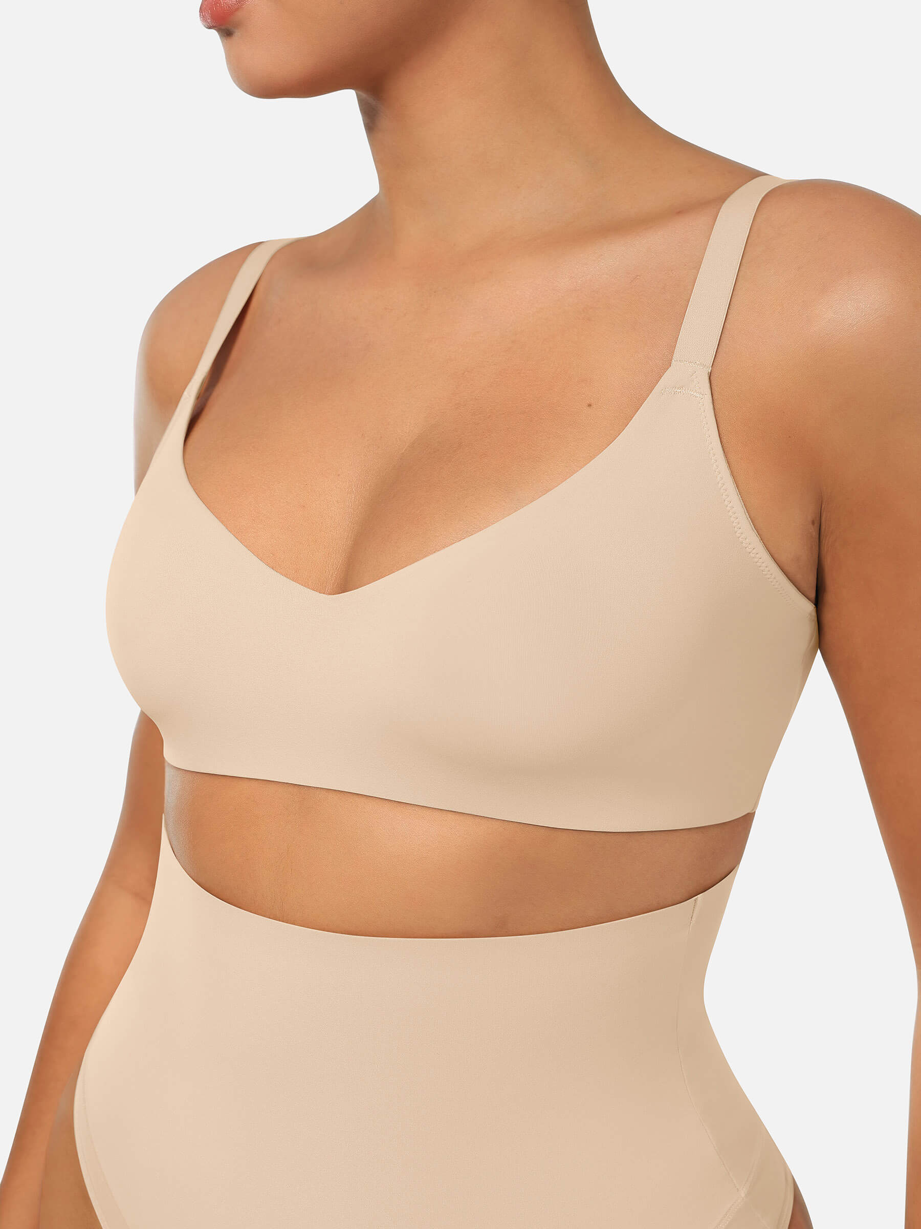 HeyCurve| Comfort Fit Stretch Non-padded Bra
