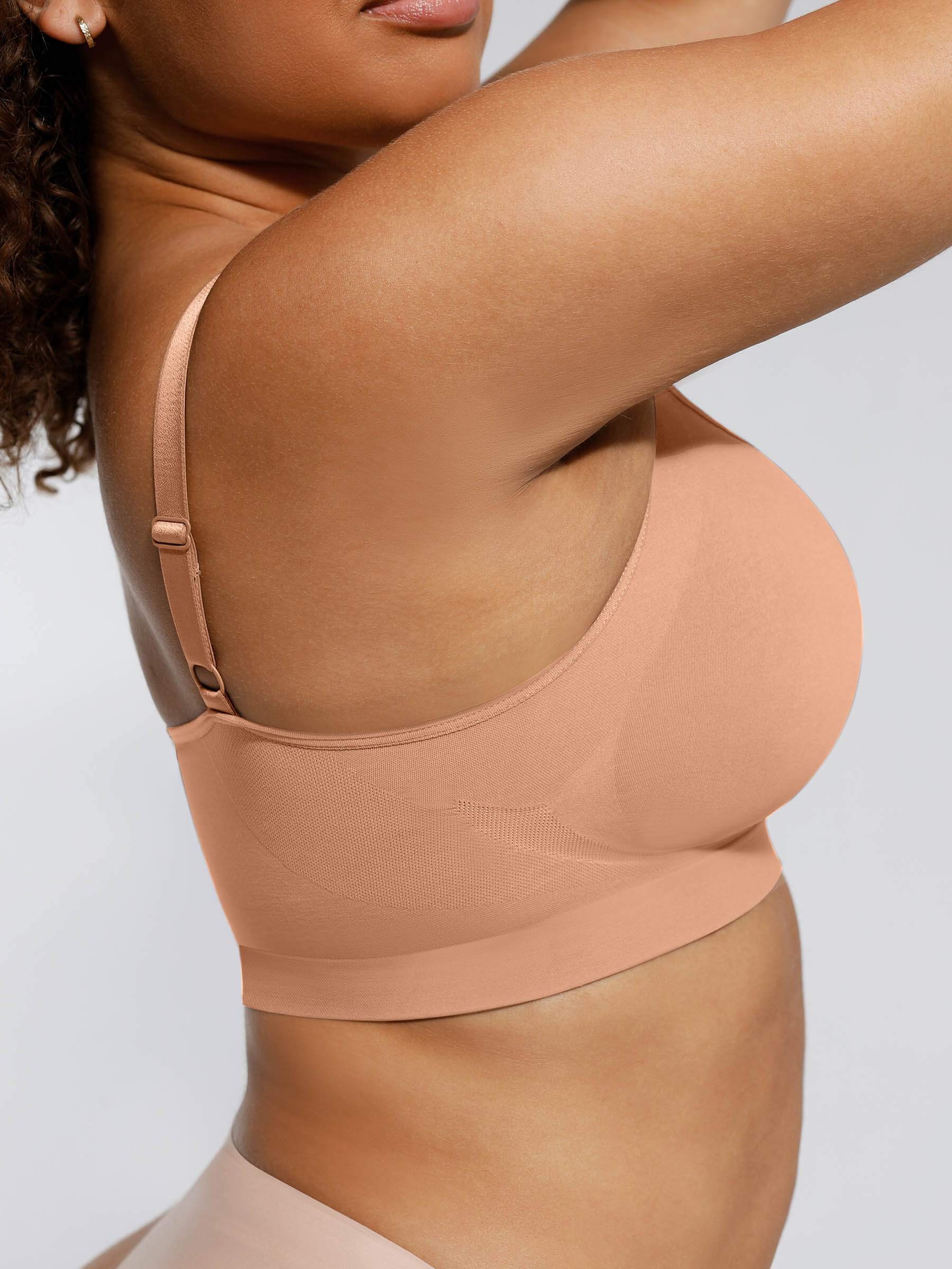 Hey Curve| Smidig Sömlös Komfort Trådlös Bh