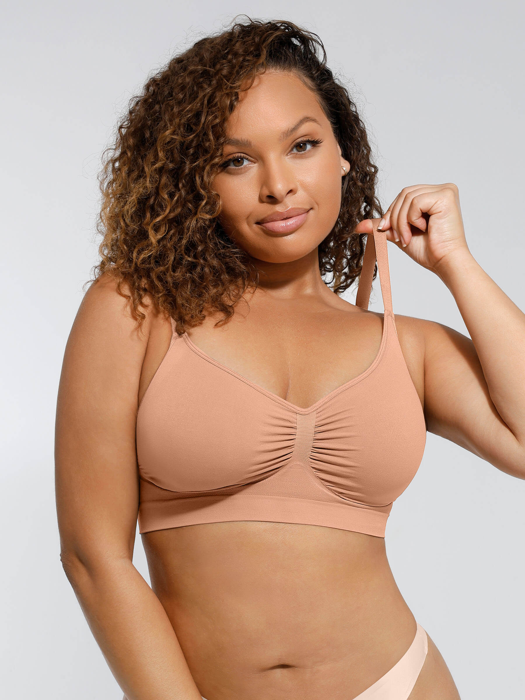Hey Curve| Everyday Wireless Bra Unlined Soft Bra